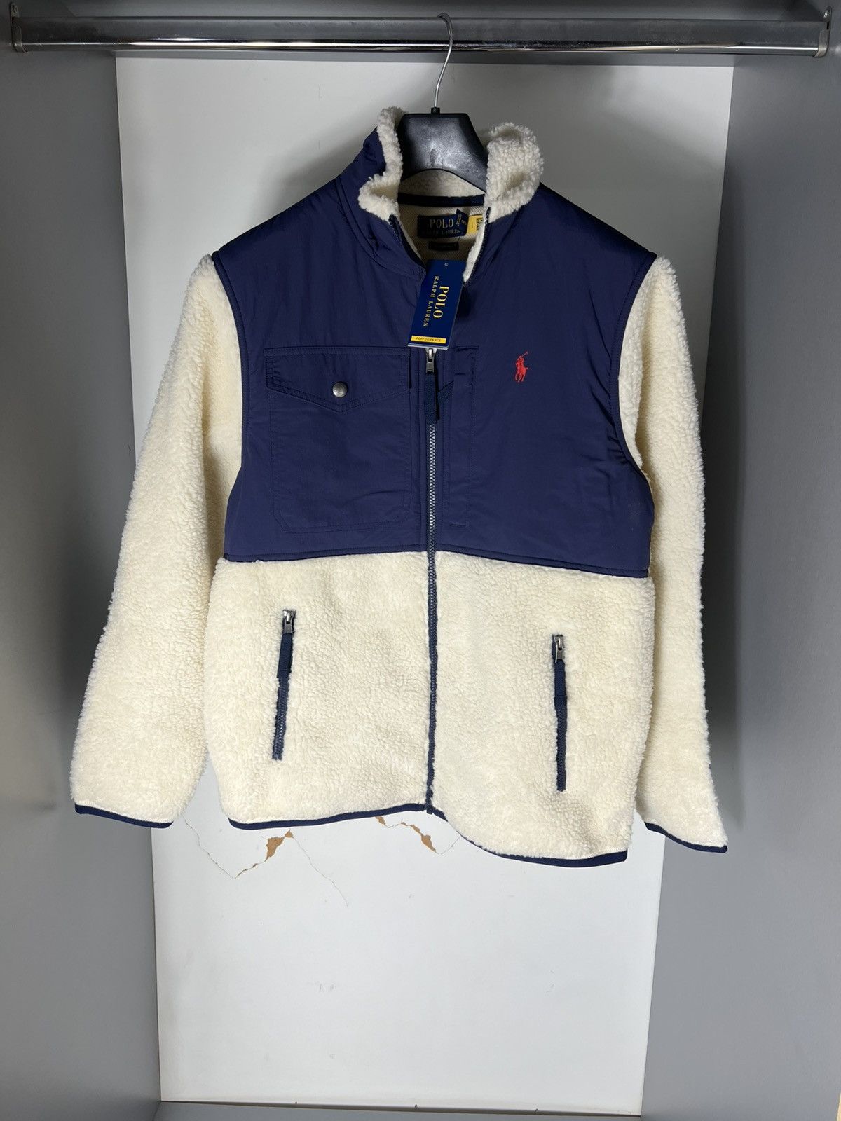Polo Ralph Lauren × Vintage VERY RARE POLO RALPH LAUREN FLEECE LIGHT JACKET DESIGNER Y2K Size US S / EU 44-46 / 1 - 1 Thumbnail