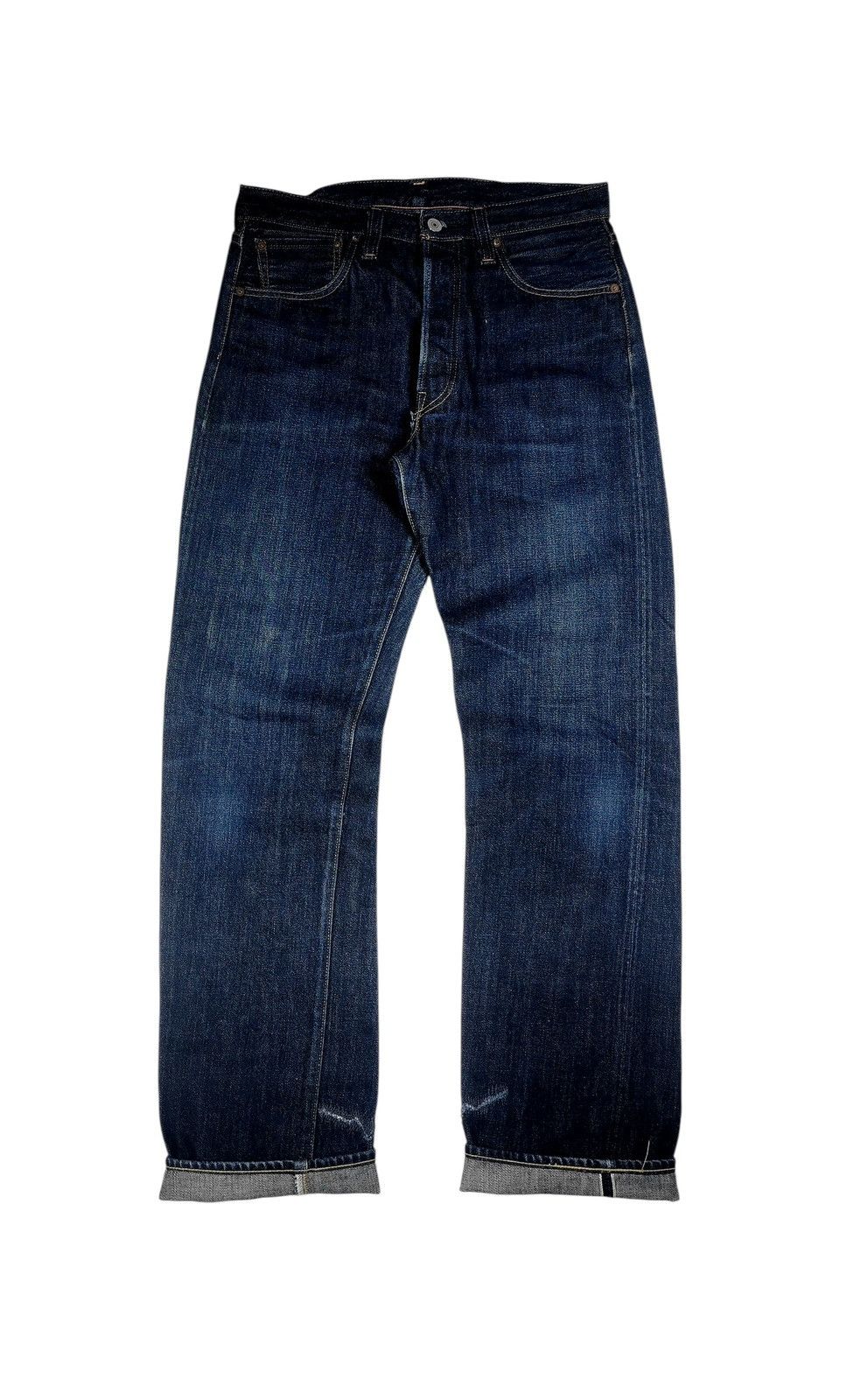 Levi's Vintage Clothing Levis Vintage Clothing 501xx Selvedge Denim Jeans Rare Size US 31 - 3 Thumbnail