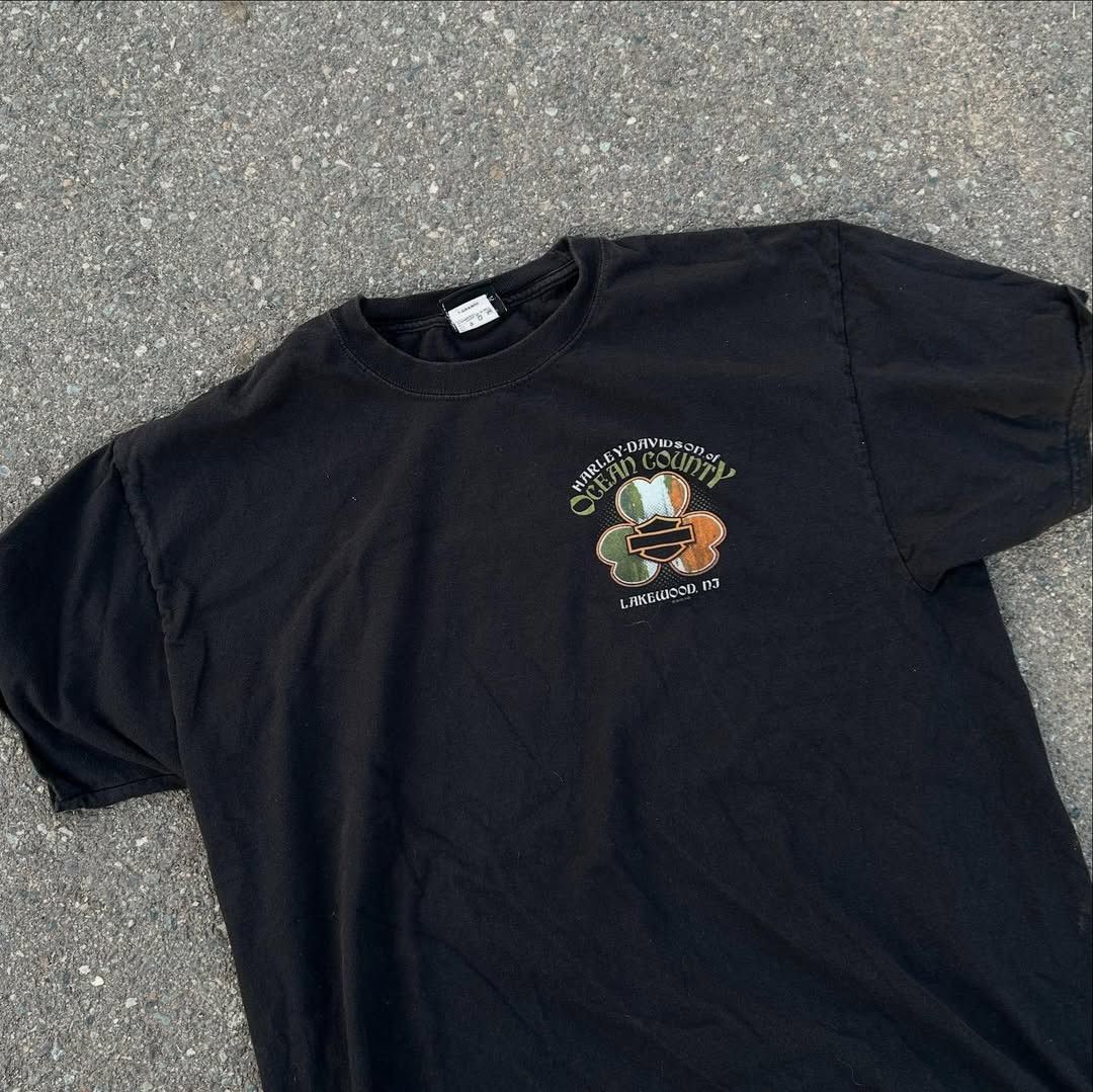 Harley Davidson × Vintage Harley Davidson Ocean Country T-Shirt 🏍️ Size US XL / EU 56 / 4 - 3 Thumbnail