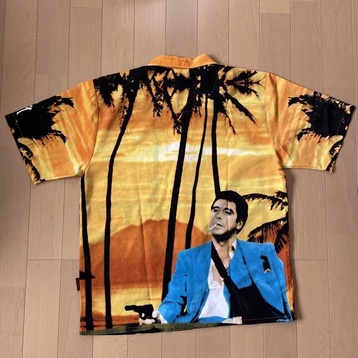 Vintage Scarface Tony Montana open collar shirt Very rare XL Size US XL / EU 56 / 4 - 7 Thumbnail