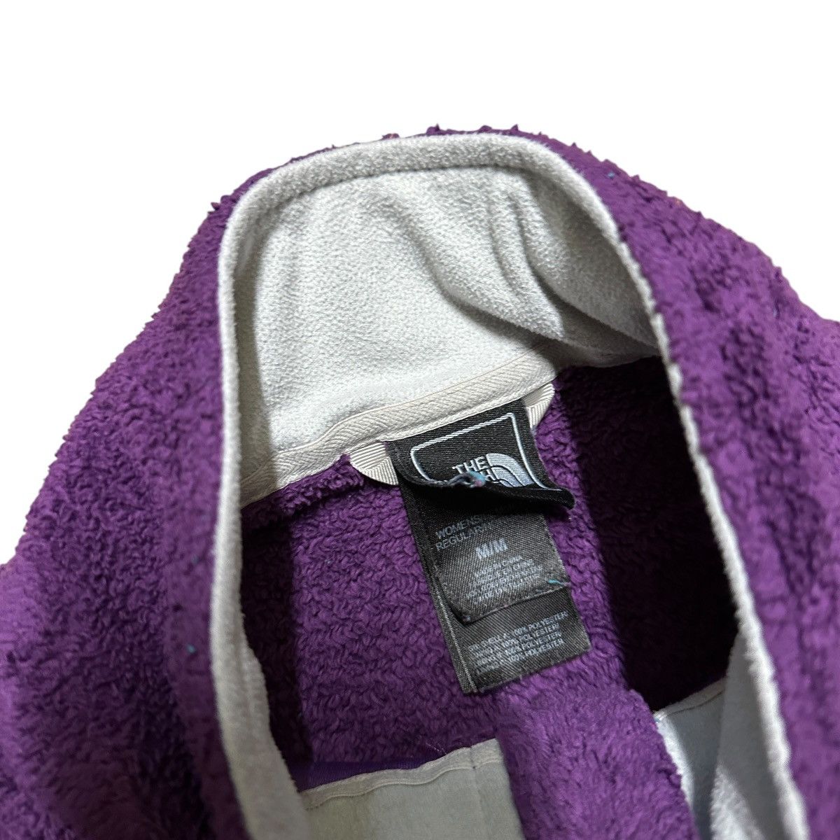 The North Face Women’s Y2K The North Face Purple Fuzzy Jacket Size M / US 6-8 / IT 42-44 - 8 Thumbnail