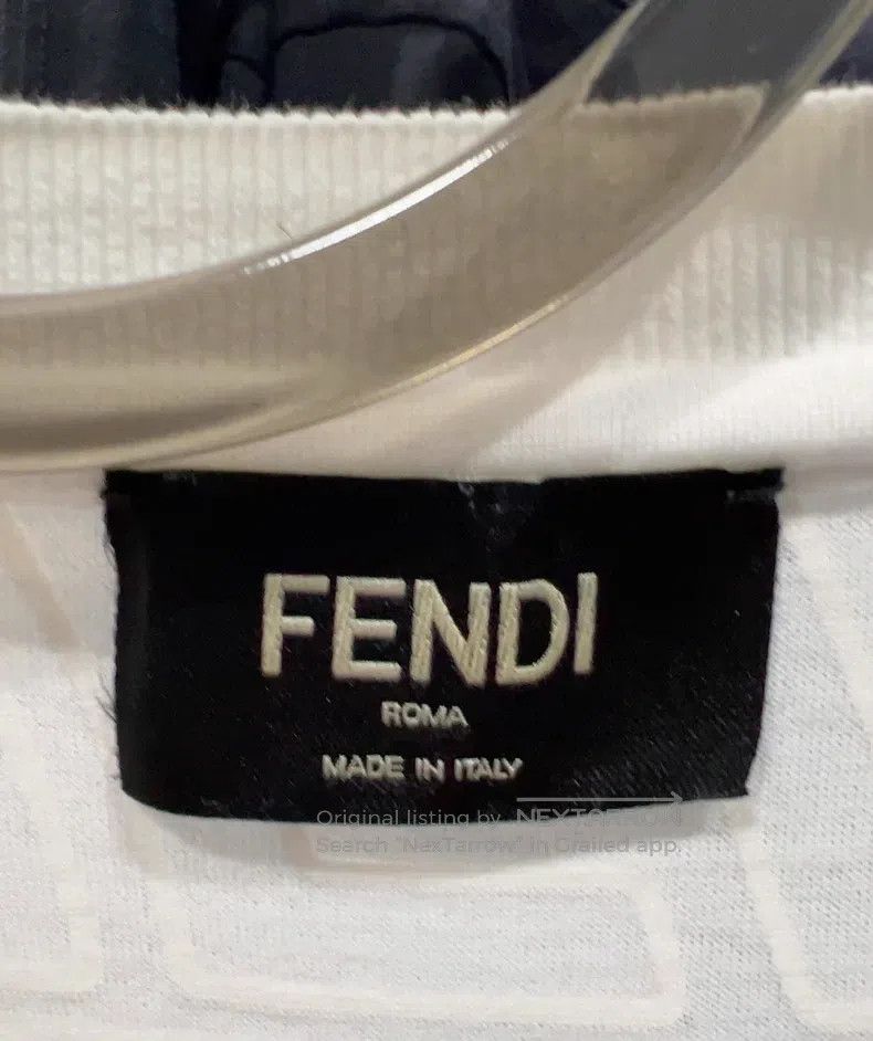 Fendi Fendi Logo Letter Printed Short Sleeve Size US S / EU 44-46 / 1 - 5 Thumbnail