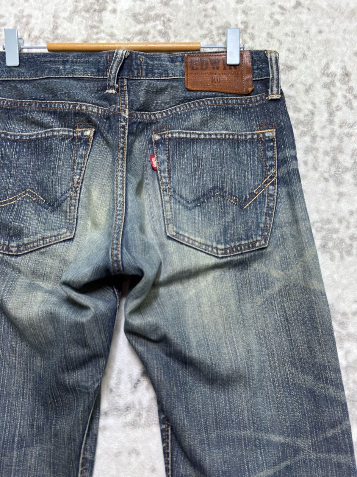 Edwin Vintage Edwin Claw Mark Distressed Denim Jeans Size US 32 / EU 48 - 11 Thumbnail
