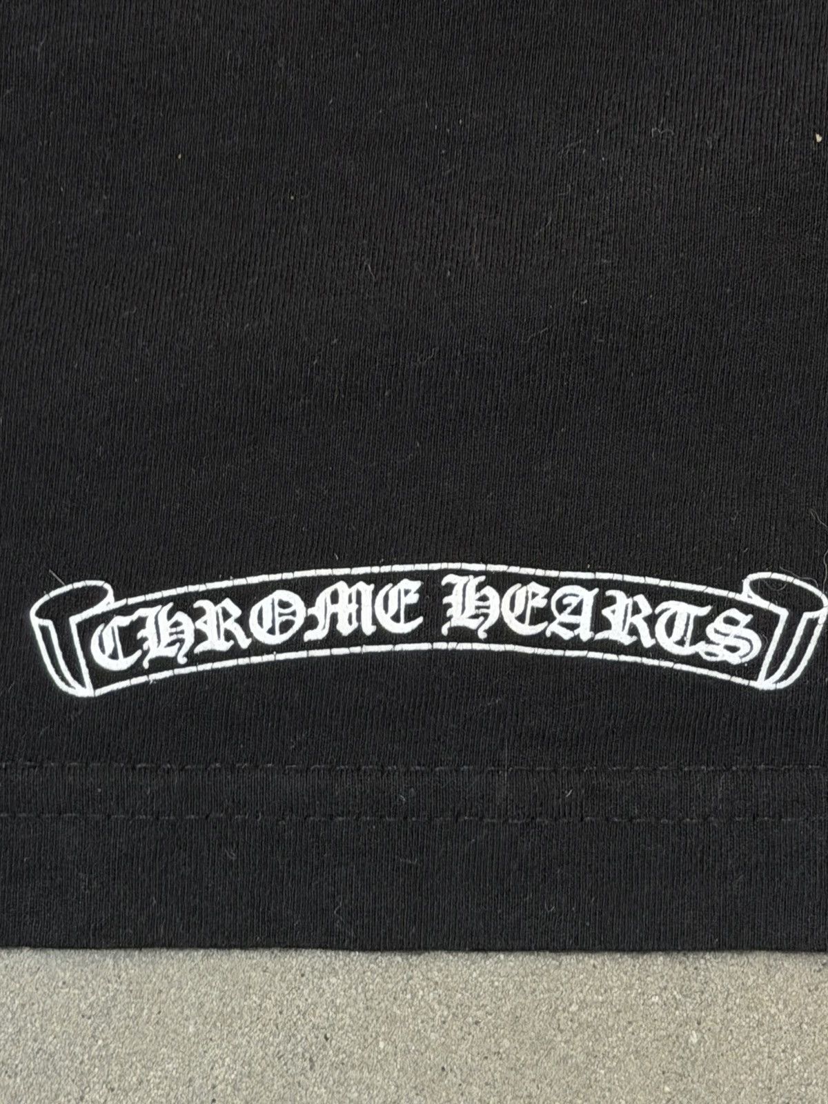 Chrome Hearts RARE! Chrome Hearts Script Logo Short Sleeve Tee Size US M / EU 48-50 / 2 - 4 Thumbnail