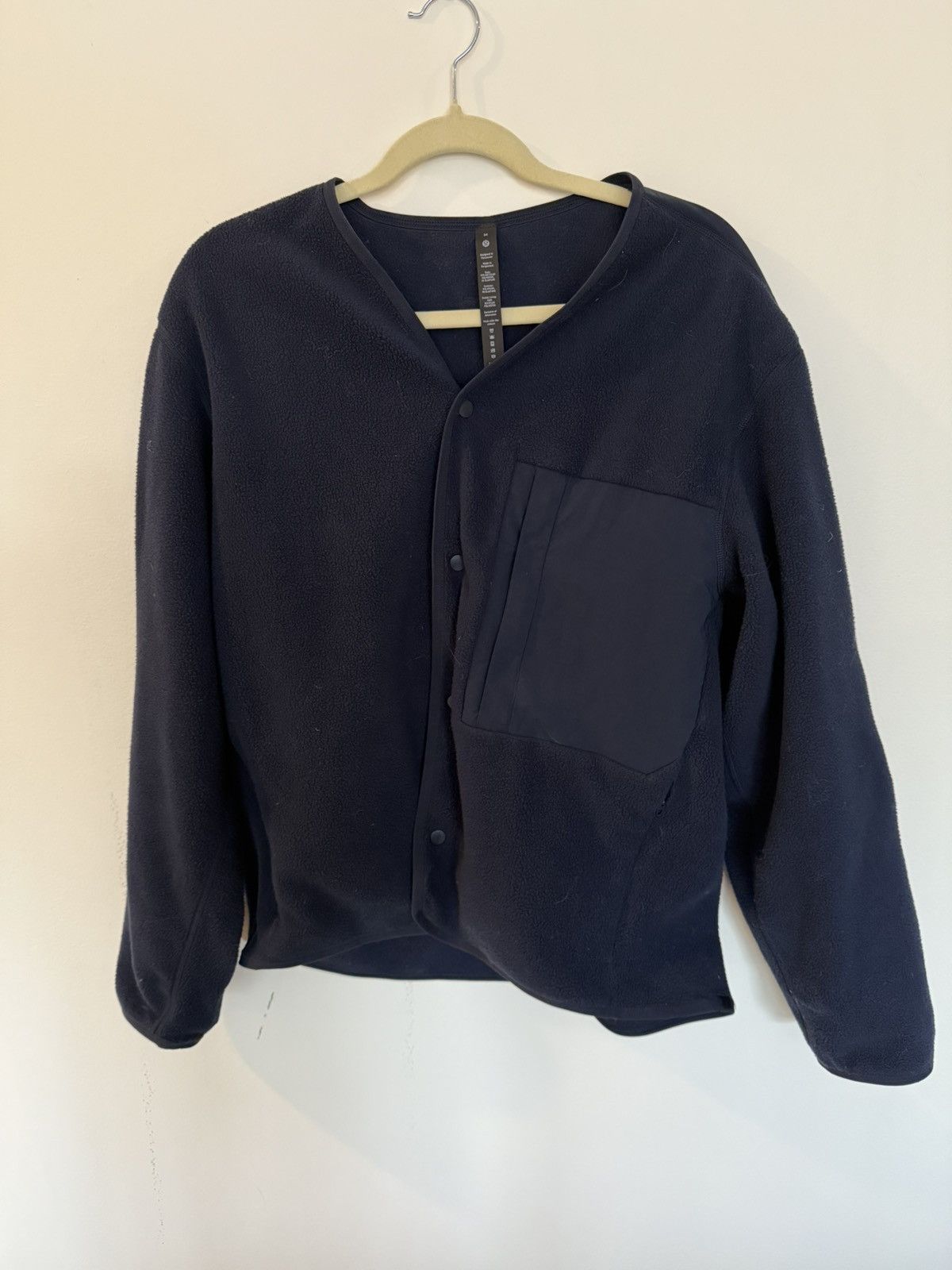 Lululemon Navy Lululemon men’s navy fleece cardgian Size US M / EU 48-50 / 2 - 1 Thumbnail