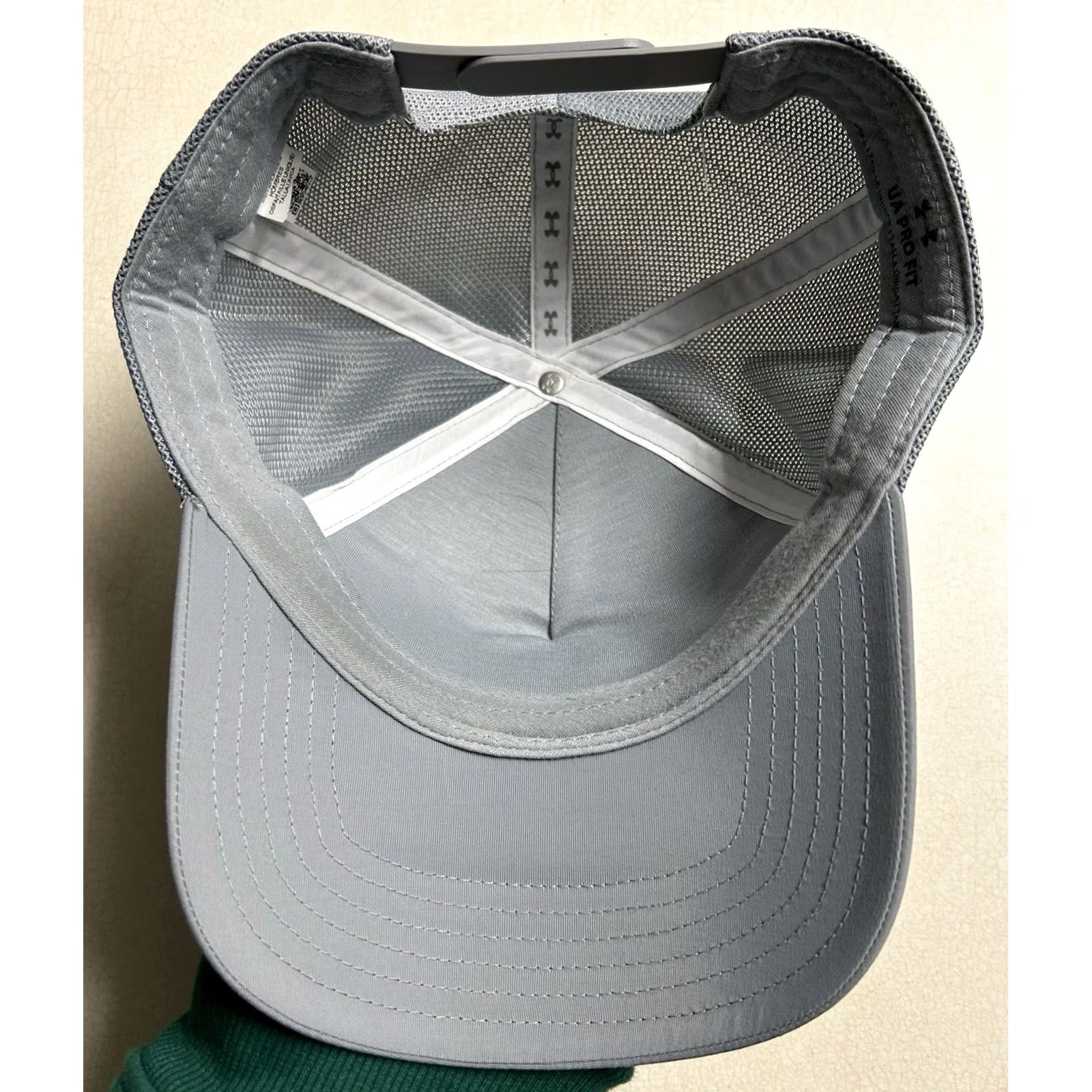 Under Armour Under Armour UA Freedom Hat Cap Men Snapback Gray USA Flag Pattern Adjustable One Size Size ONE SIZE - 8 Thumbnail