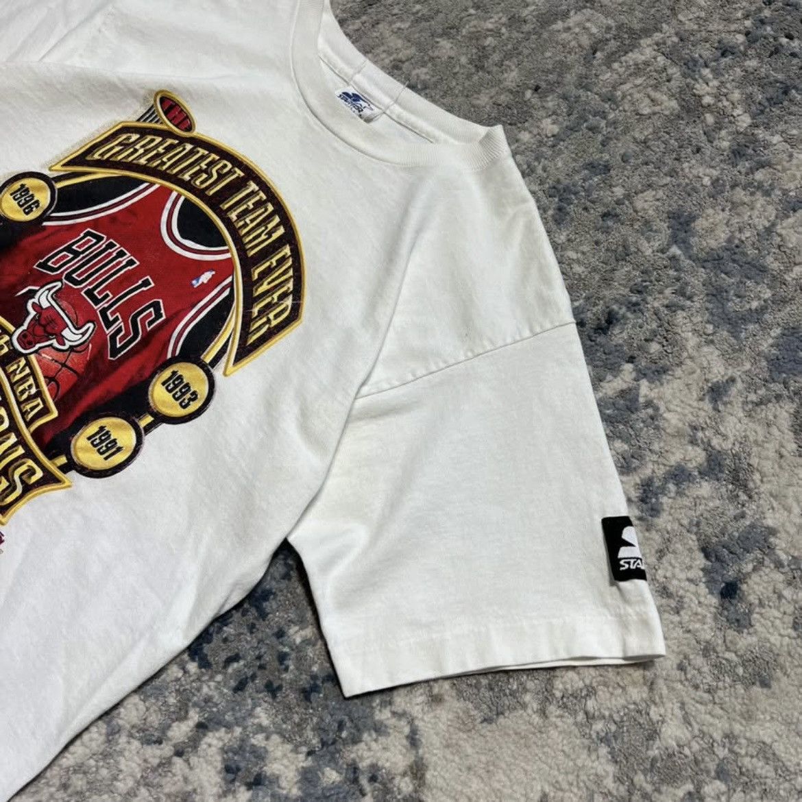 Starter Chicago Bulls Starter 1996 Shirt Size Medium Size US M / EU 48-50 / 2 - 2 Thumbnail