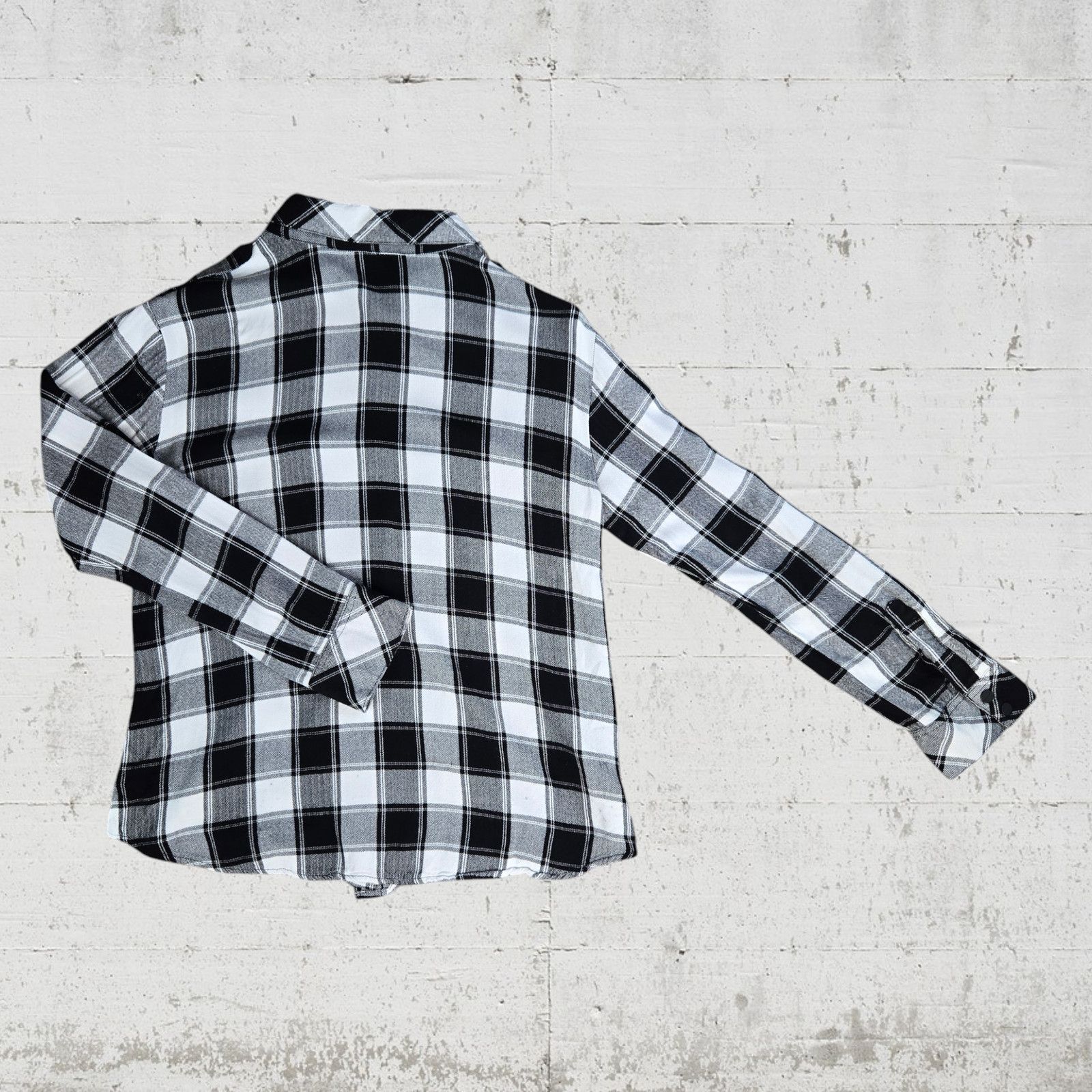 Sanctuary Sanctuary Black Plaid Boyfriend Flannel Size Medium Size M / US 6-8 / IT 42-44 - 12 Thumbnail