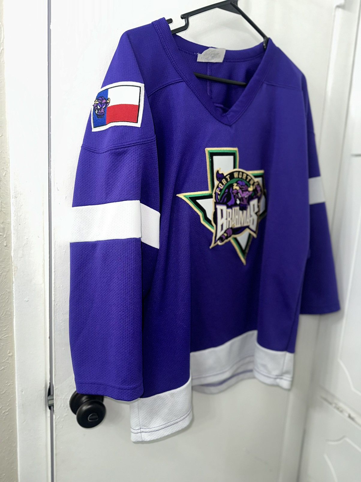 Other Vintage Fort Worth Brahmas Hockey Jersey Size US XL / EU 56 / 4 - 2 Thumbnail