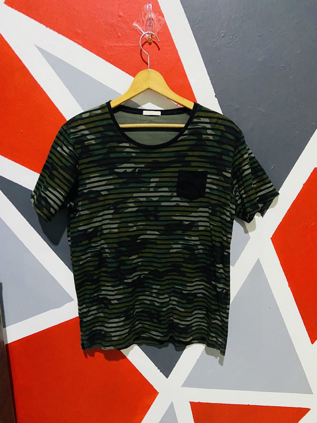 Japanese Brand Green Camo With Small Pocket Size US M / EU 48-50 / 2 - 1 Thumbnail