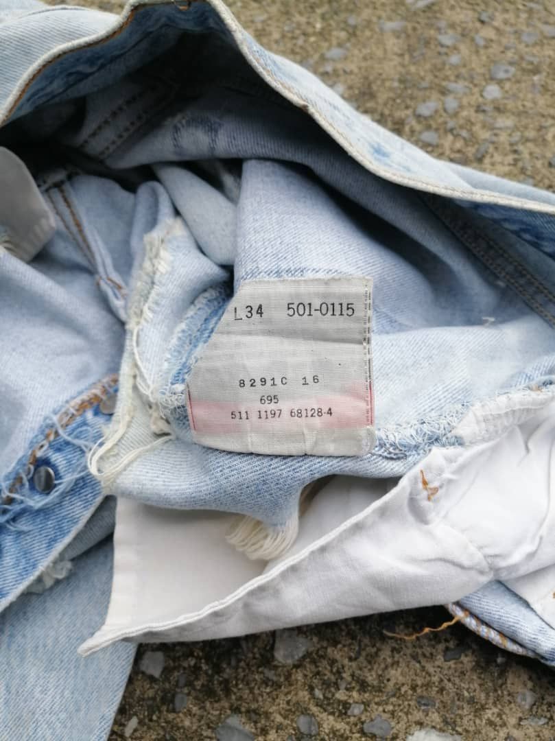 Levi's × Levi's Vintage Clothing Levi's Strauss Distressed Denim Jeans Size US 34 / EU 50 - 9 Thumbnail