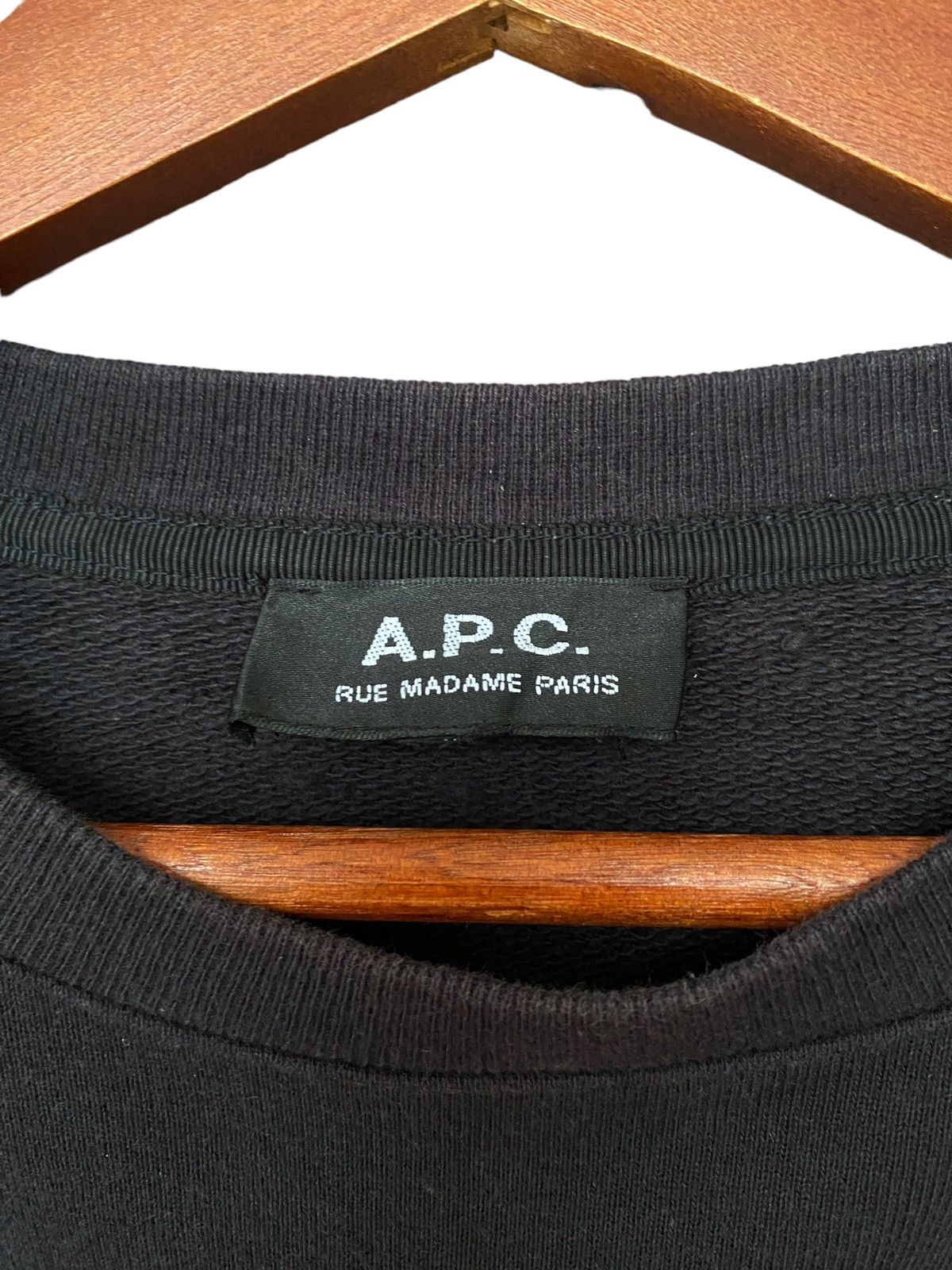 A.P.C. × Japanese Brand × Vintage Vintage Japanese Brand A.P.C Sweatshirt 1990s Size US S / EU 44-46 / 1 - 6 Thumbnail