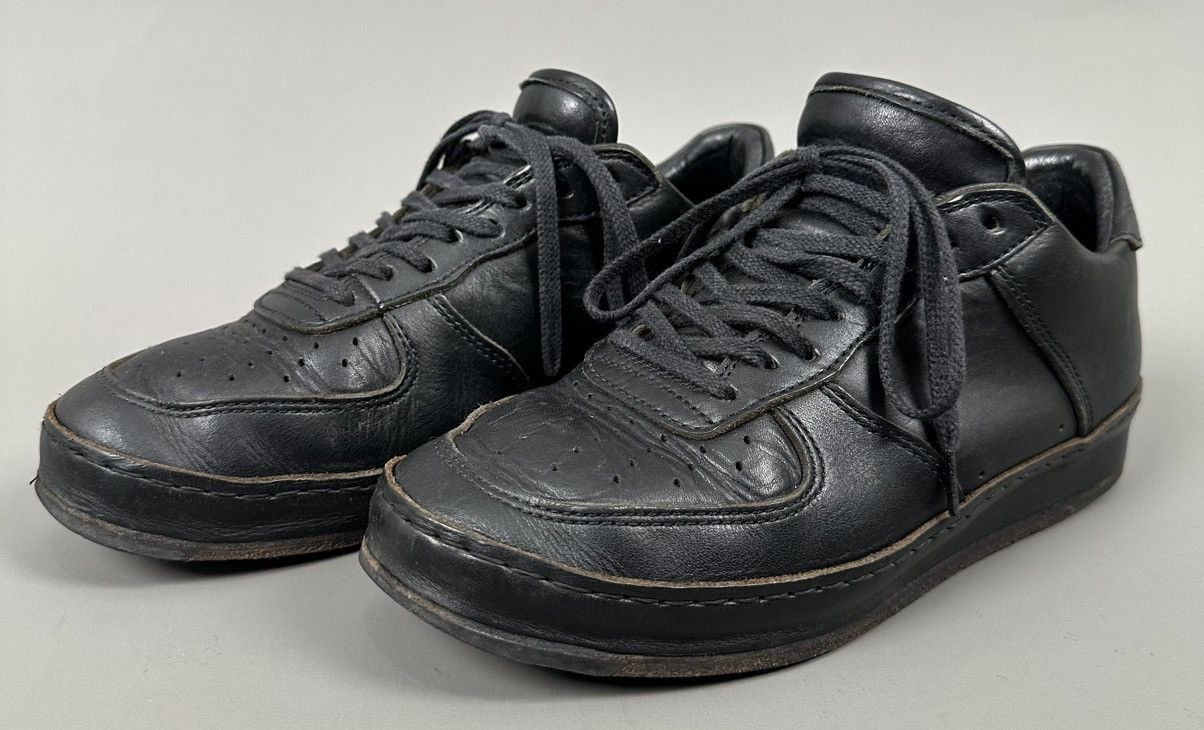 Hender Scheme Hender Scheme - MIP - Triple Black Leather Low Top Sneaker Size US 8 / EU 41 - 6 Thumbnail