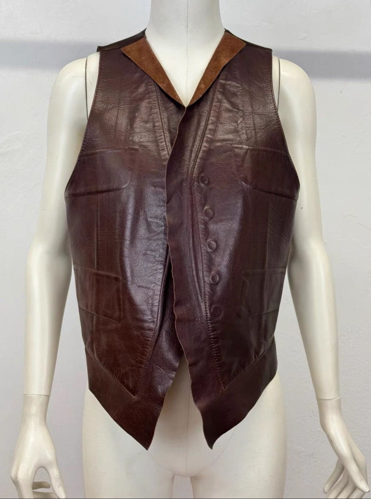 Maison Margiela Maison Margiela A/W2001 Vest Size US S / EU 44-46 / 1 - 1 Thumbnail