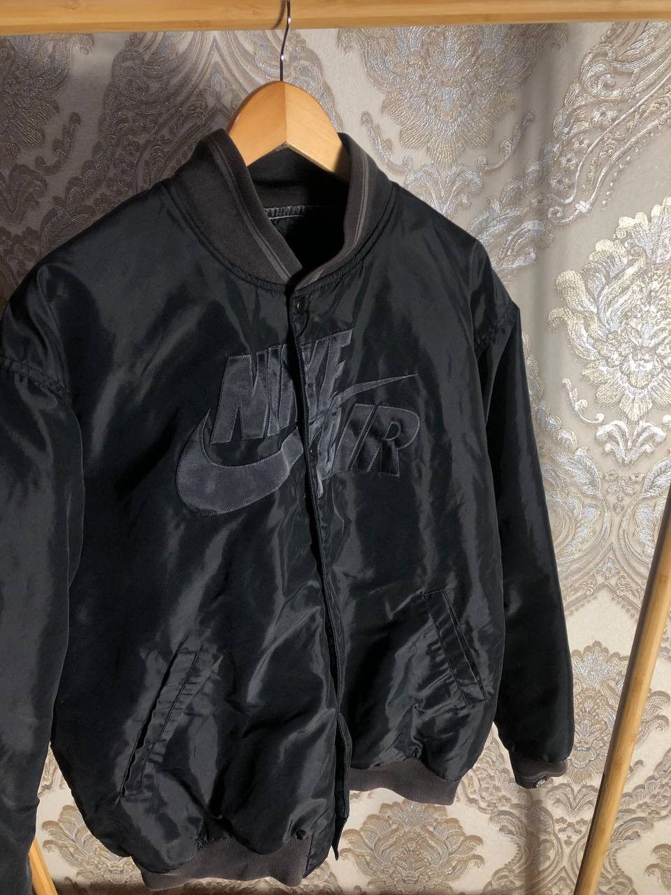 Nike × Vintage VERY RARE NIKE AIR BOMBER LIGHT JACKET DRILL Y2K 90s SWOOSH Size US XL / EU 56 / 4 - 3 Thumbnail
