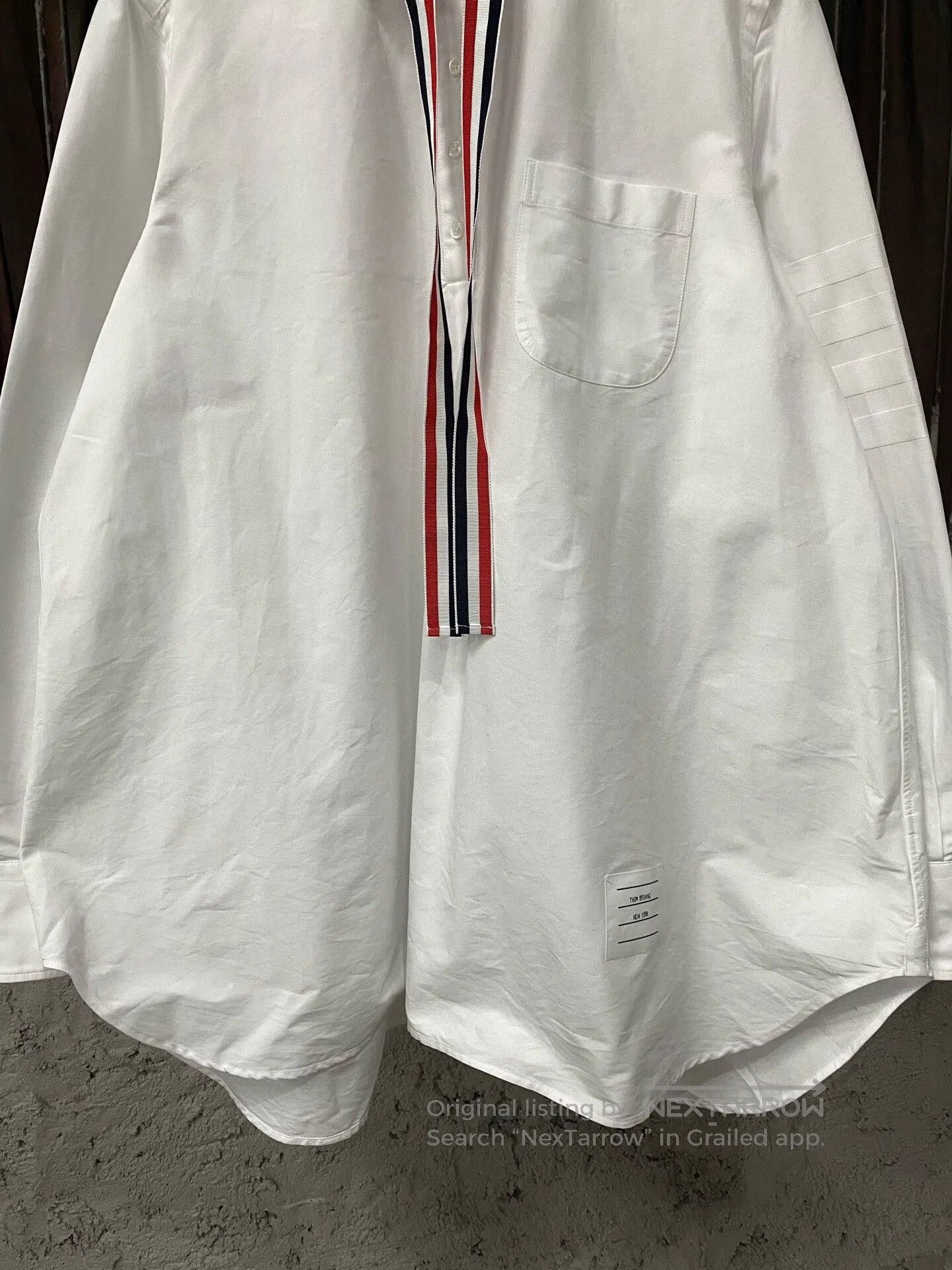 Thom Browne thom browne long sleeve white shirt. Size US M / EU 48-50 / 2 - 4 Thumbnail