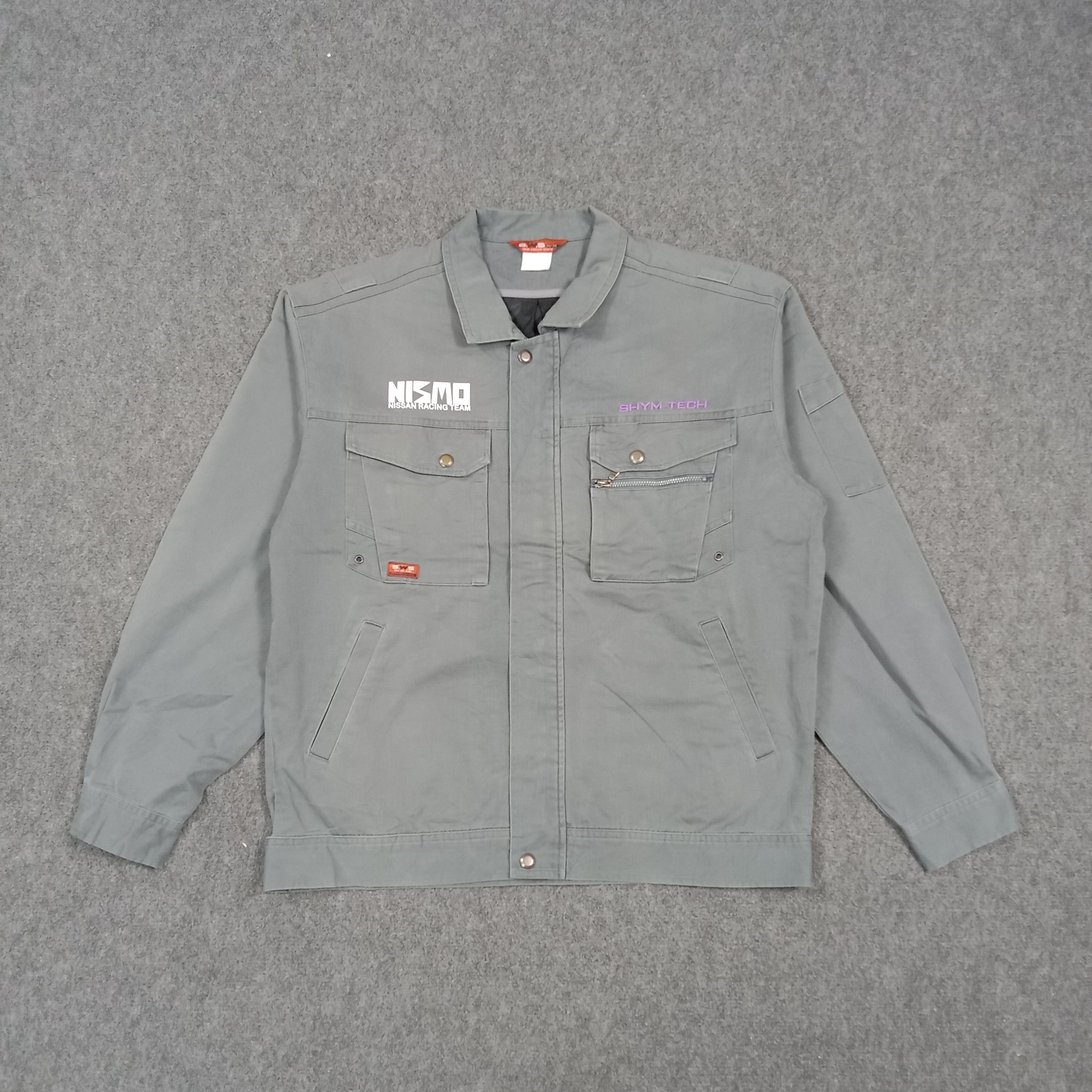 Nissan Nismo Nissan Japanese Racing Custom Work Jacket C283N8 Size US L / EU 52-54 / 3 - 3 Thumbnail