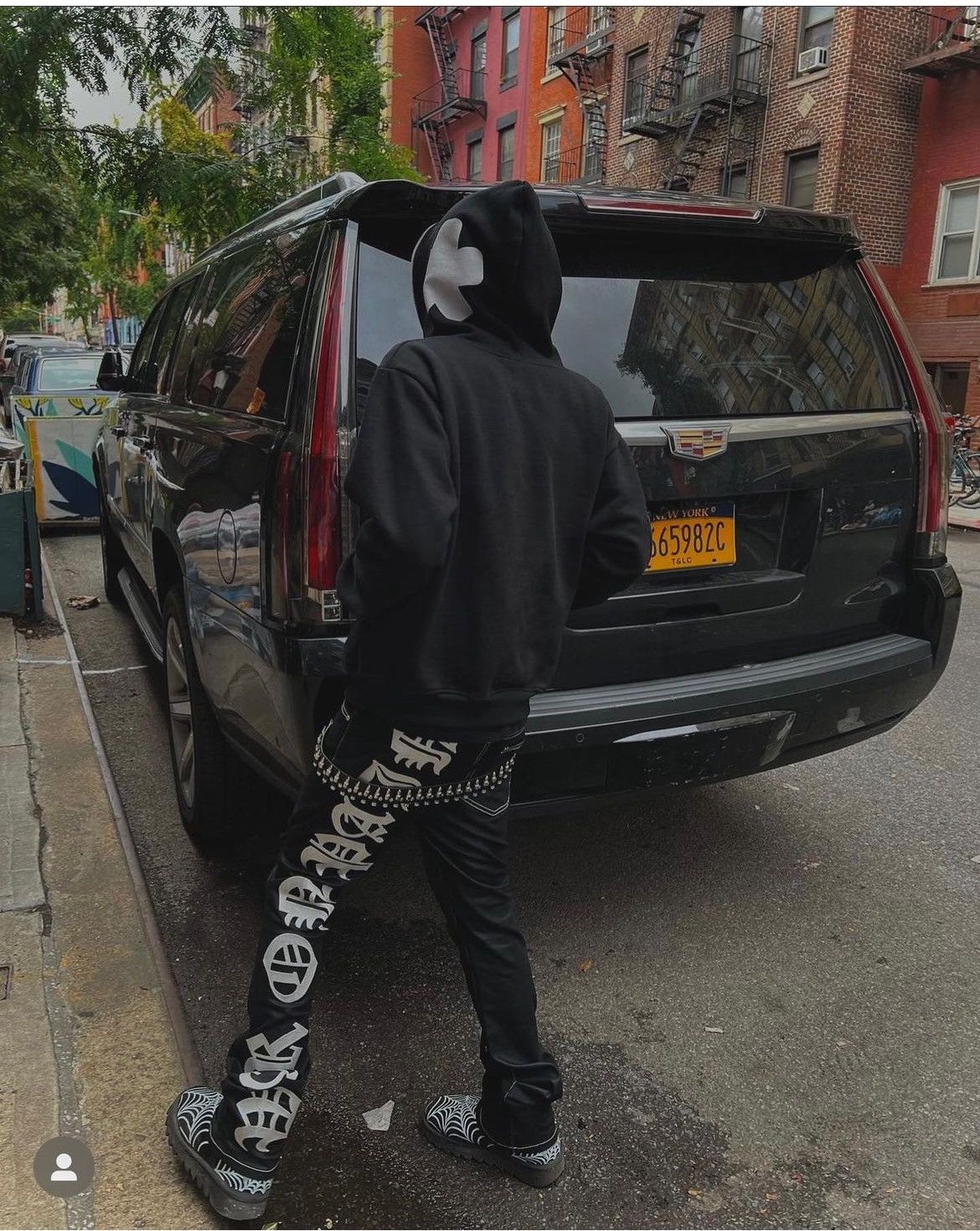 Japanese Brand Concrete Mansions “WAR ON PAIN” Wax Denim Size US 36 / EU 52 - 5 Thumbnail