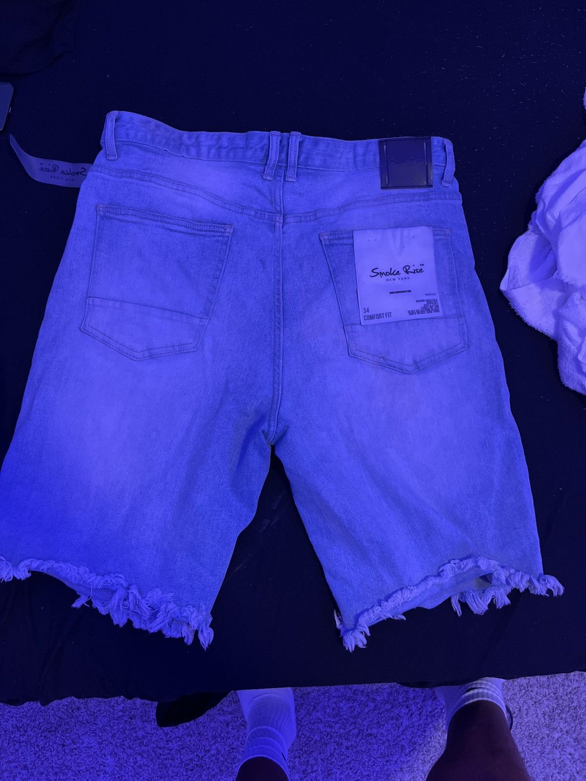 Smoke Rise Rhinestone jorts Size US 34 / EU 50 - 2 Thumbnail