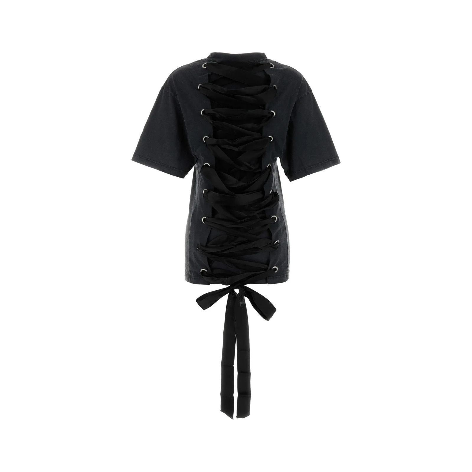 BALENCIAGA Graphite Cotton T-shirt New And Authentic (Women'