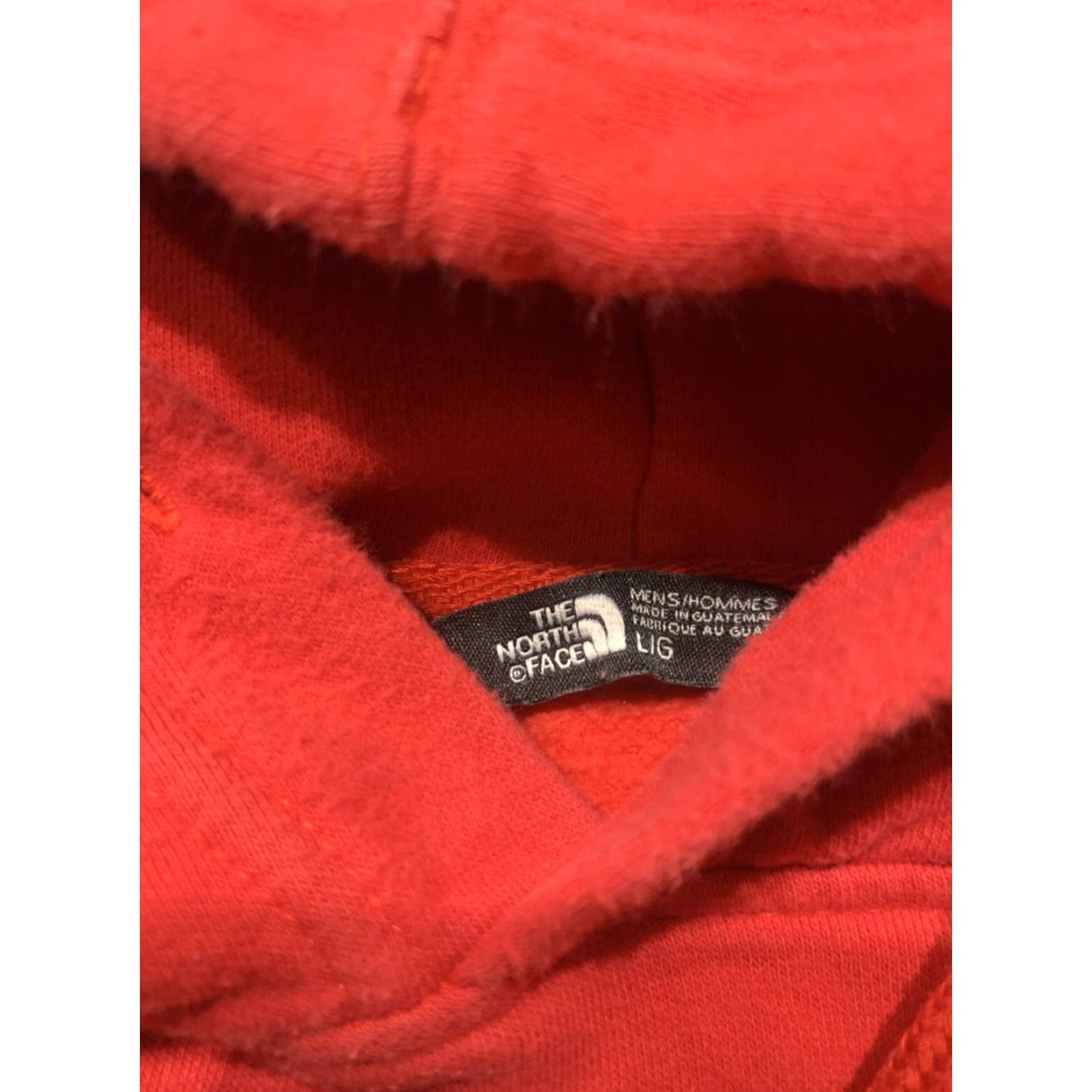 The North Face The North Face Hoodie Men Large L Red Outdoor Pullover with Spellout Logo Size US L / EU 52-54 / 3 - 5 Thumbnail