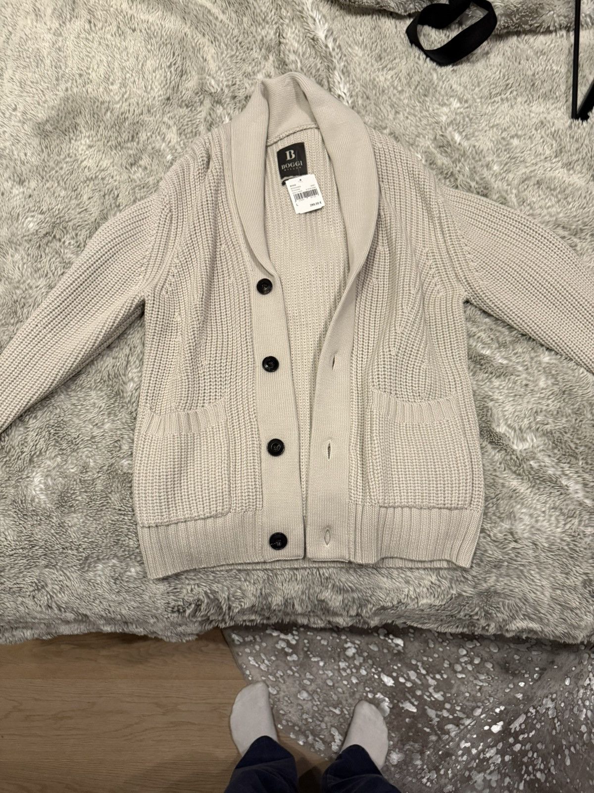 Boggi Boggi Milano knitted sweater Size US L / EU 52-54 / 3 - 1 Thumbnail