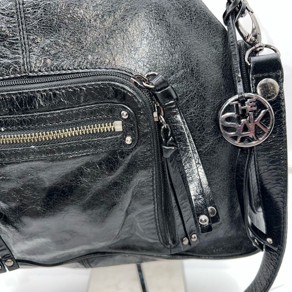 Other The Sak Black Leather and Silver Hardware Convertible Crossb Size ONE SIZE - 2 Thumbnail
