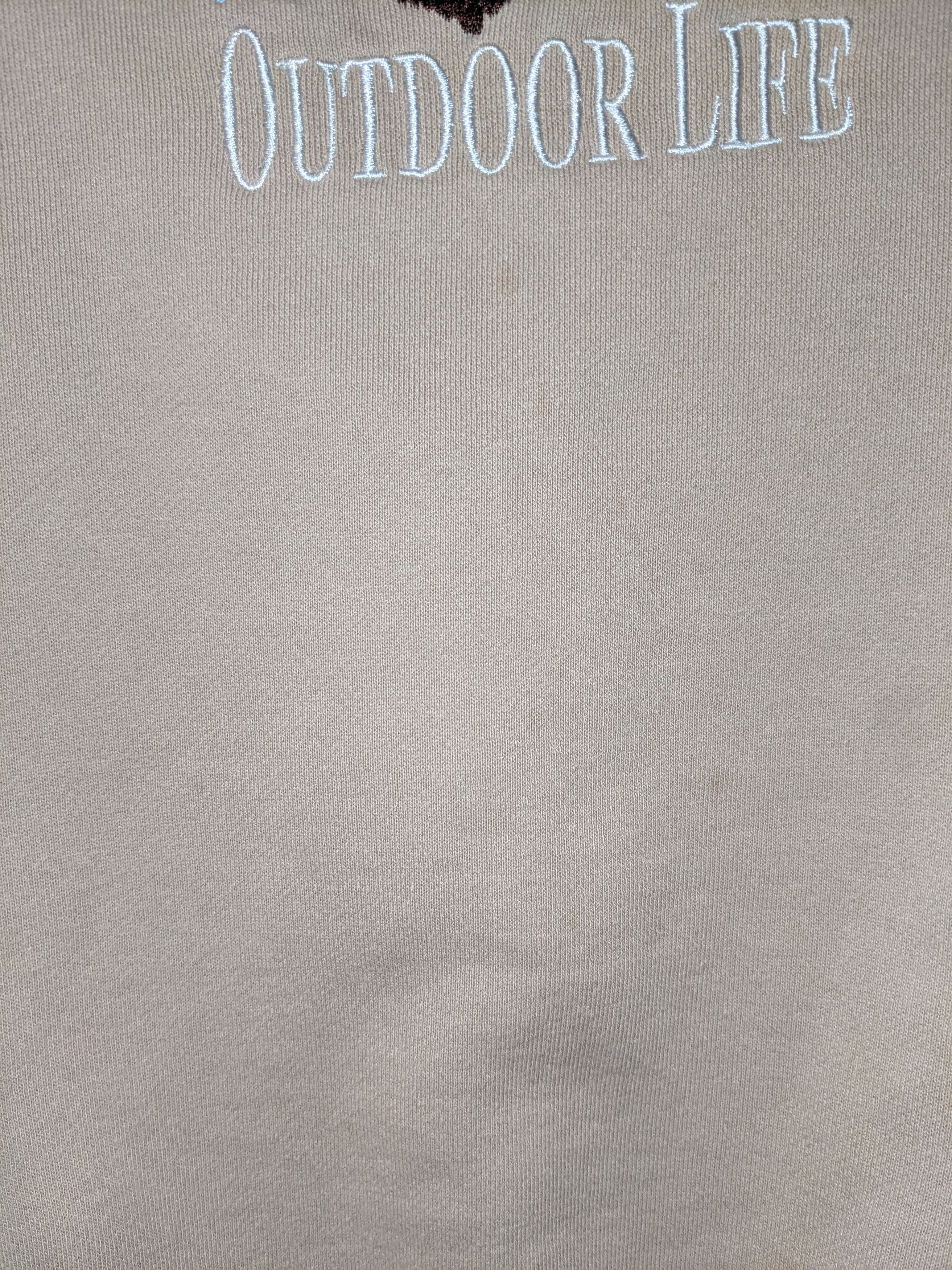 Vintage Vintage 90s Deer Wildlife Outdoor Life Animal Sweatshirt Size US M / EU 48-50 / 2 - 4 Thumbnail