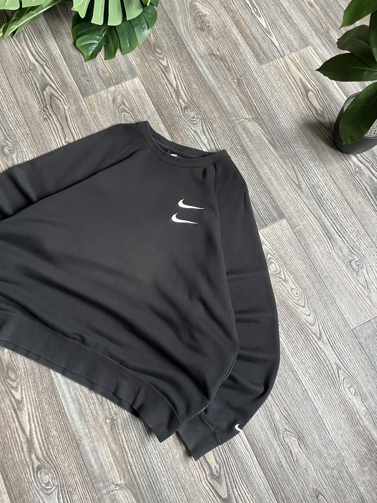 Nike NIKE Y2K DOUBLE SWOOSH BAGGY SWEATSHIRT Size US XXL / EU 58 / 5 - 4 Thumbnail