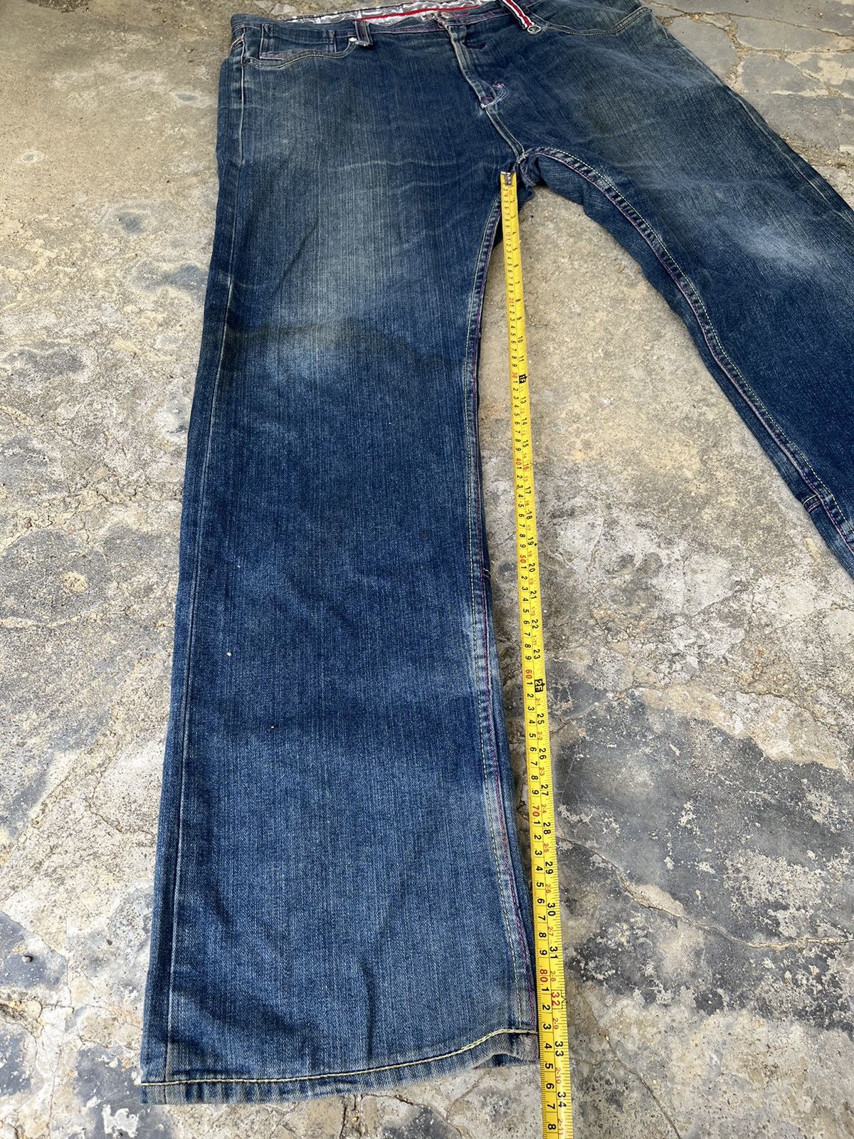 If Six Was Nine × Japanese Brand × Vintage Flare Hysteric Inspired Denim Size US 38 / EU 54 - 10 Thumbnail