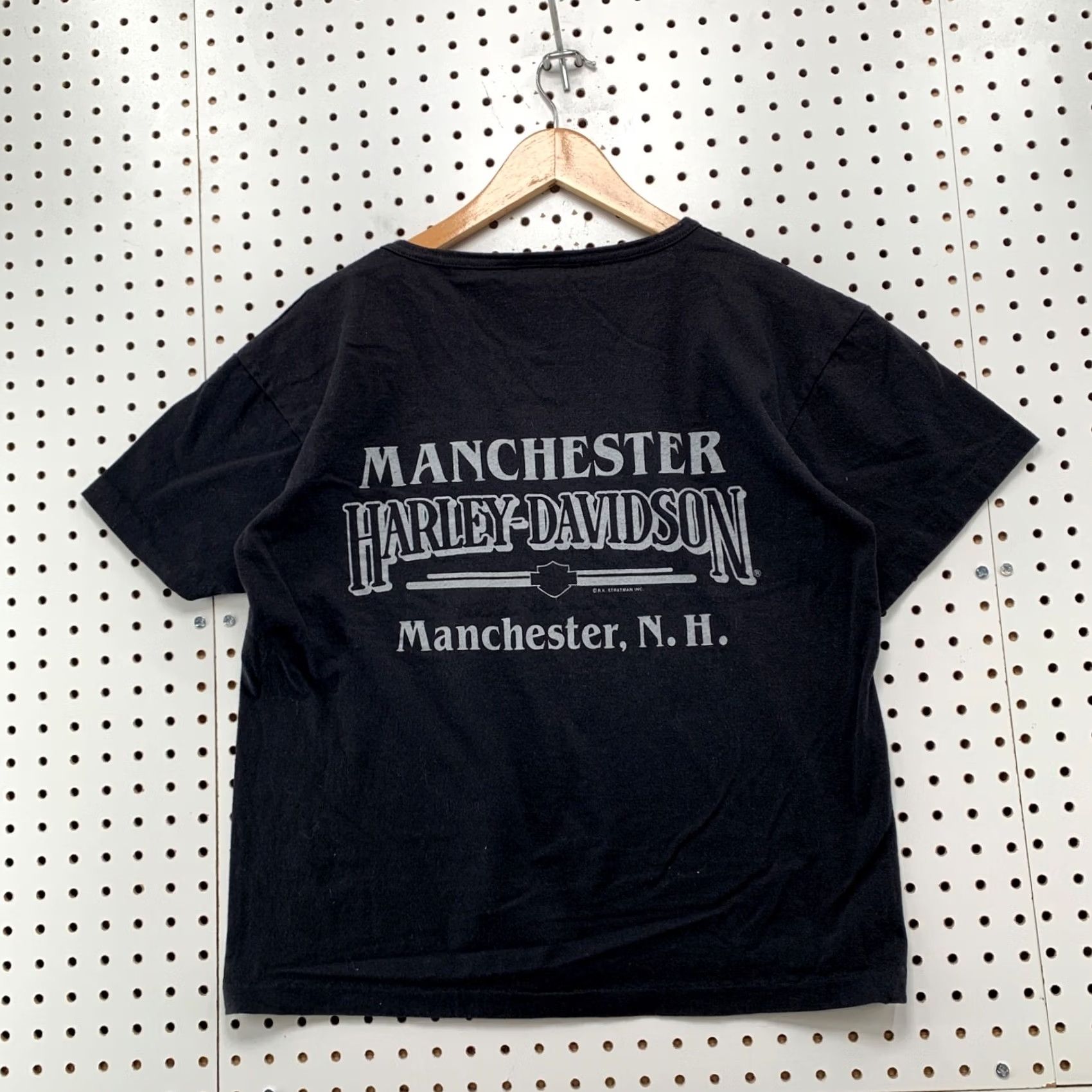 Harley Davidson VINTAGE Harley-Davidson Shirt Women S Black 90s USA NH Single Stitch T-Shirt Size S / US 4 / IT 40 - 2 Thumbnail