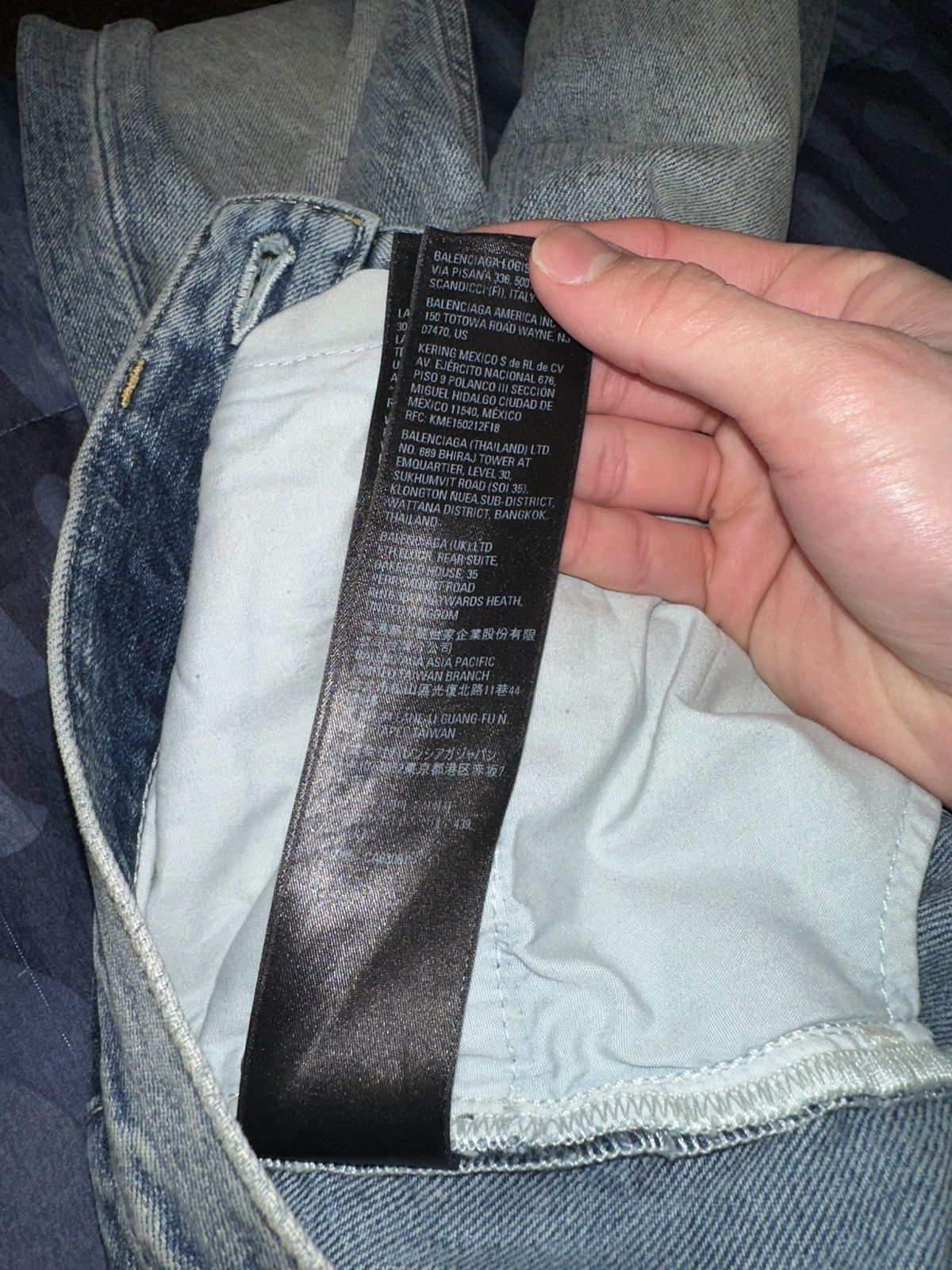 Balenciaga Balenciaga Lost Tape Flares Denim XS Size US 32 / EU 48 - 7 Thumbnail