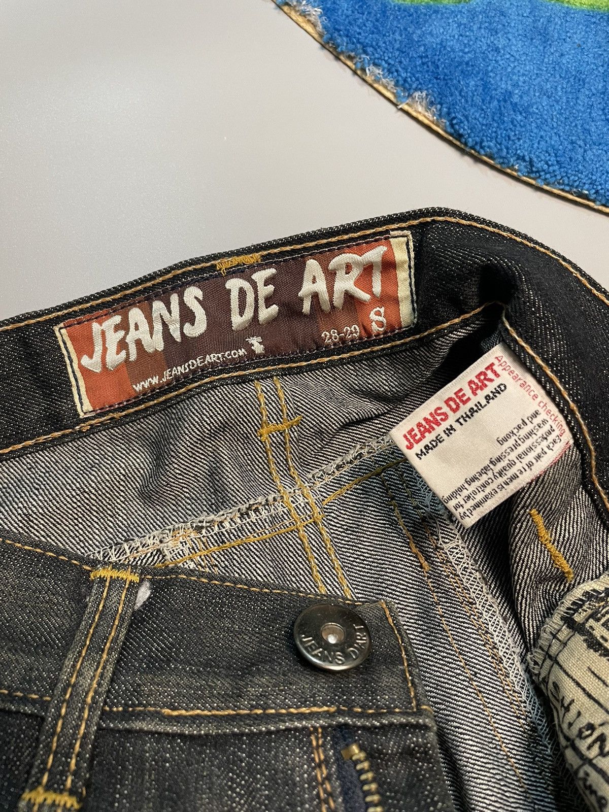 Seditionaries Multi Pocket Jeans De Art Denim Size US 29 - 9 Thumbnail