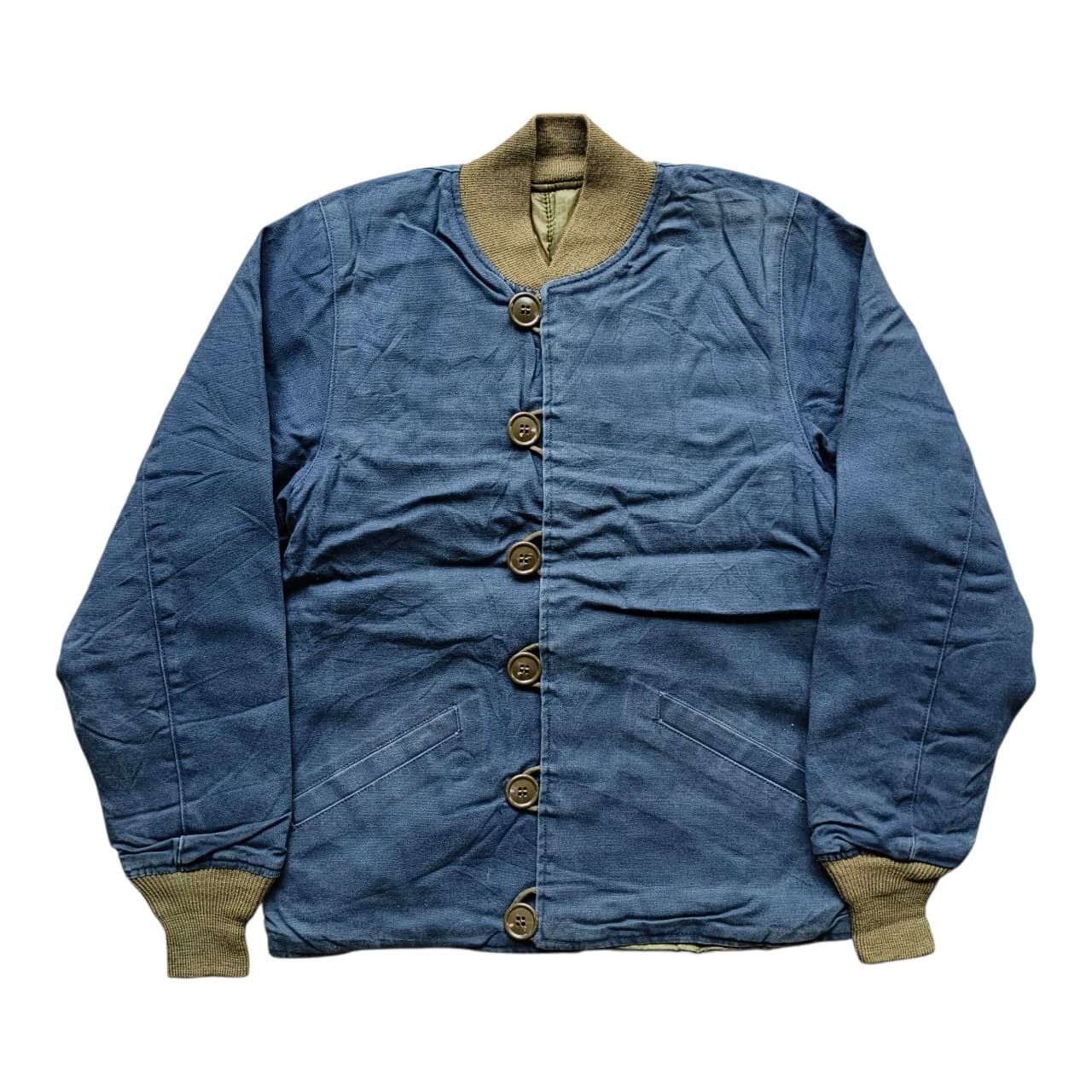 Vintage Vintage Lost Worlds 18oz Cotton Reversible Work Jacket Size US XS / EU 42 / 0 - 1 Thumbnail