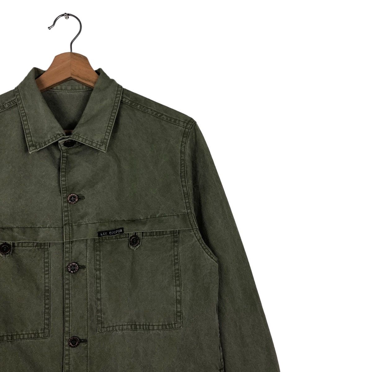 Japanese Brand 🔥Vintage Work Shirt Jacket Lee Cooper Multi Pocket Size US M / EU 48-50 / 2 - 6 Thumbnail