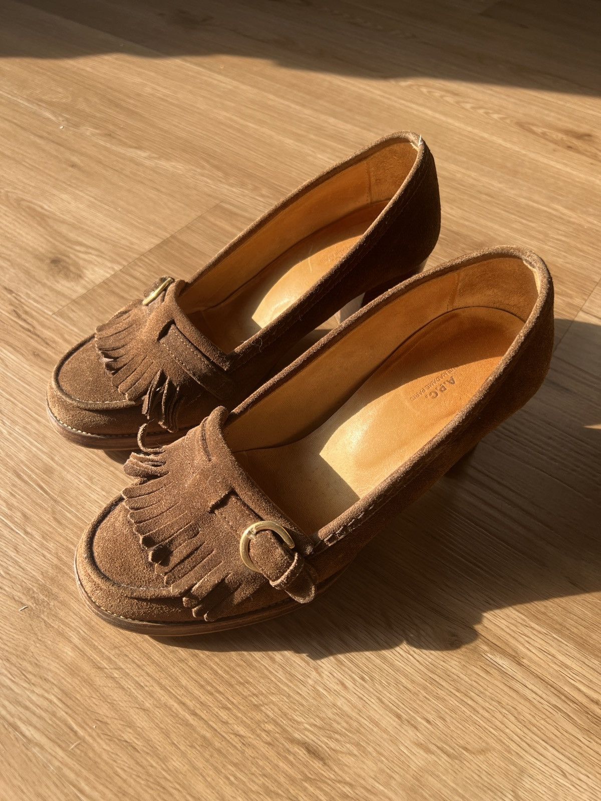 A.P.C. A.P.C. Heels suede (only for 🔥 baddie) Size US 9 / IT 39 - 1 Thumbnail