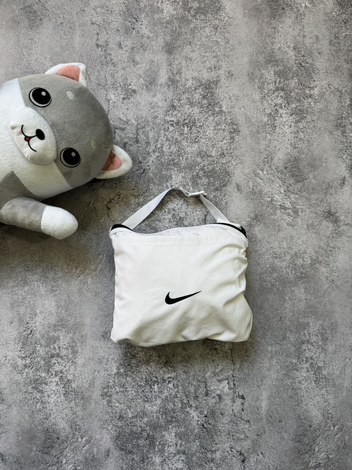 Nike × Vintage Nike Anorak Light Jacket Streetwear Oversize Big Logo Rare Size US S / EU 44-46 / 1 - 7 Thumbnail