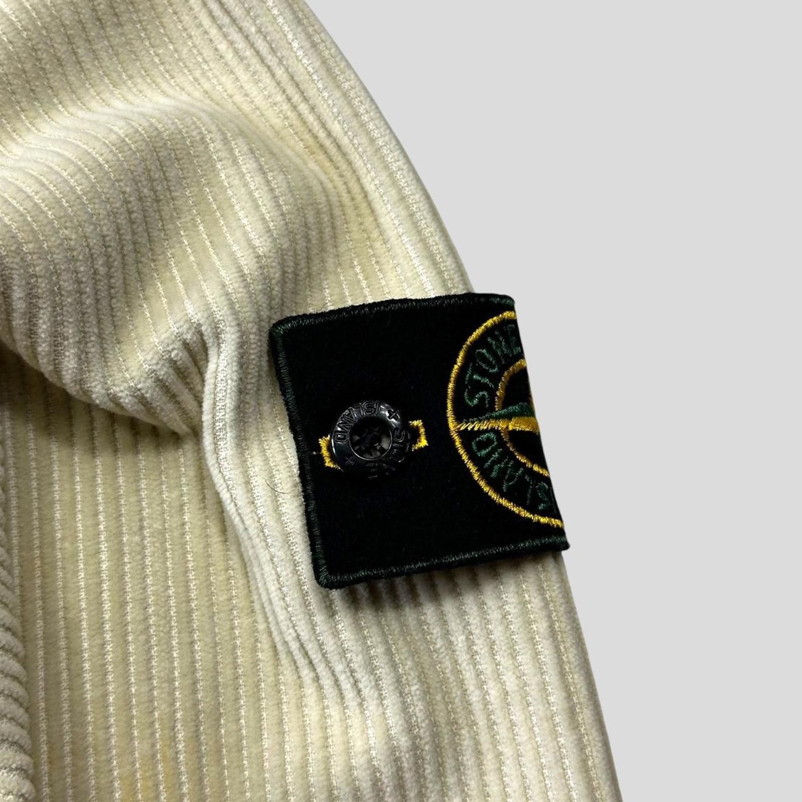 Stone Island Stone Island 1995 Double Pocket Zip Jumbo Corduroy Shirt M/L Size US M / EU 48-50 / 2 - 2 Thumbnail