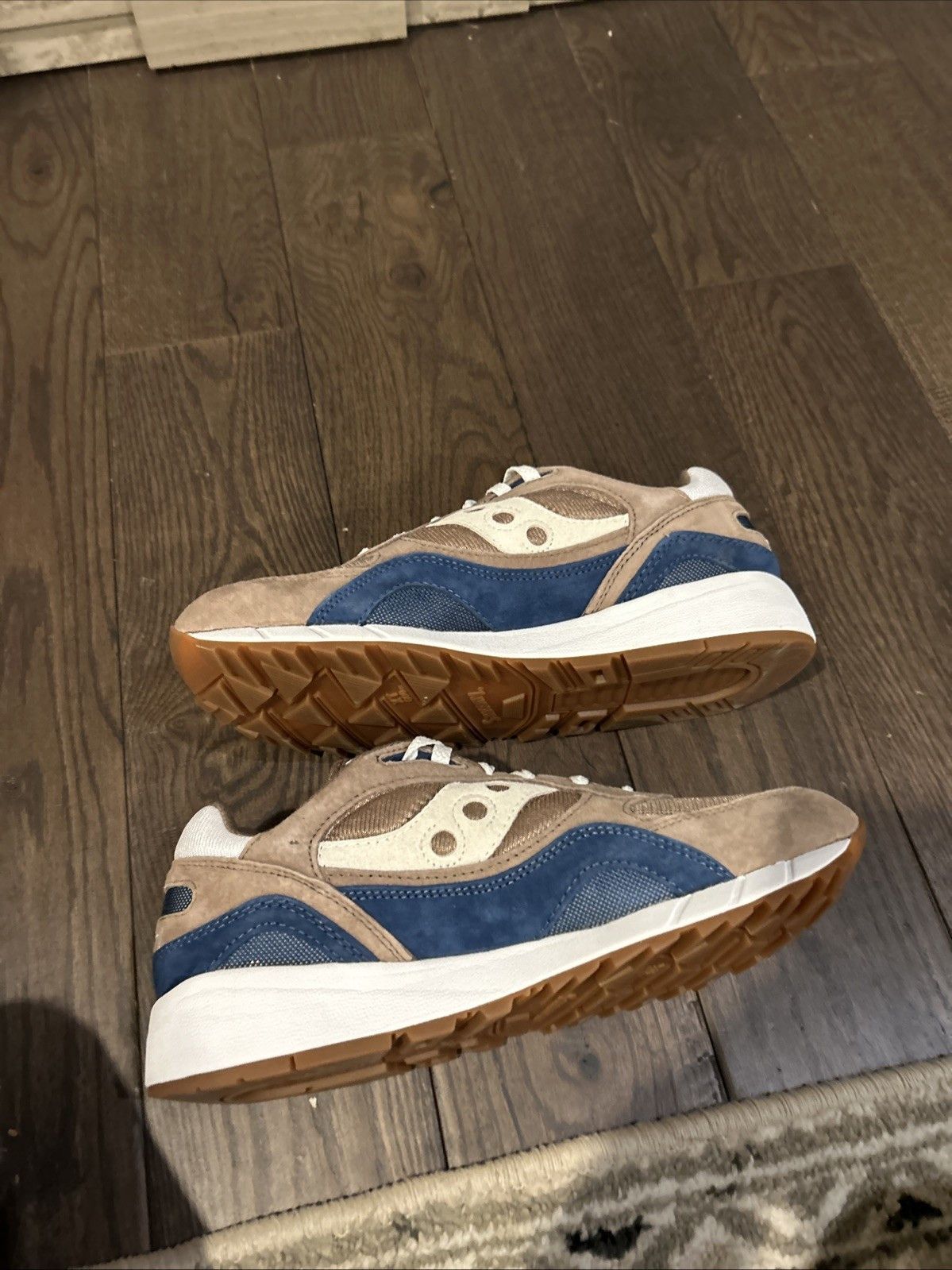 Saucony Saucony Shadow 6000 Sand/ Grey Size US 11 / EU 44 - 3 Thumbnail