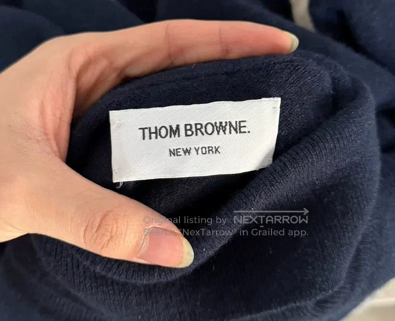 Thom Browne Thom Browne Pure Cashmere High-Neck Sweater Size US M / EU 48-50 / 2 - 4 Thumbnail