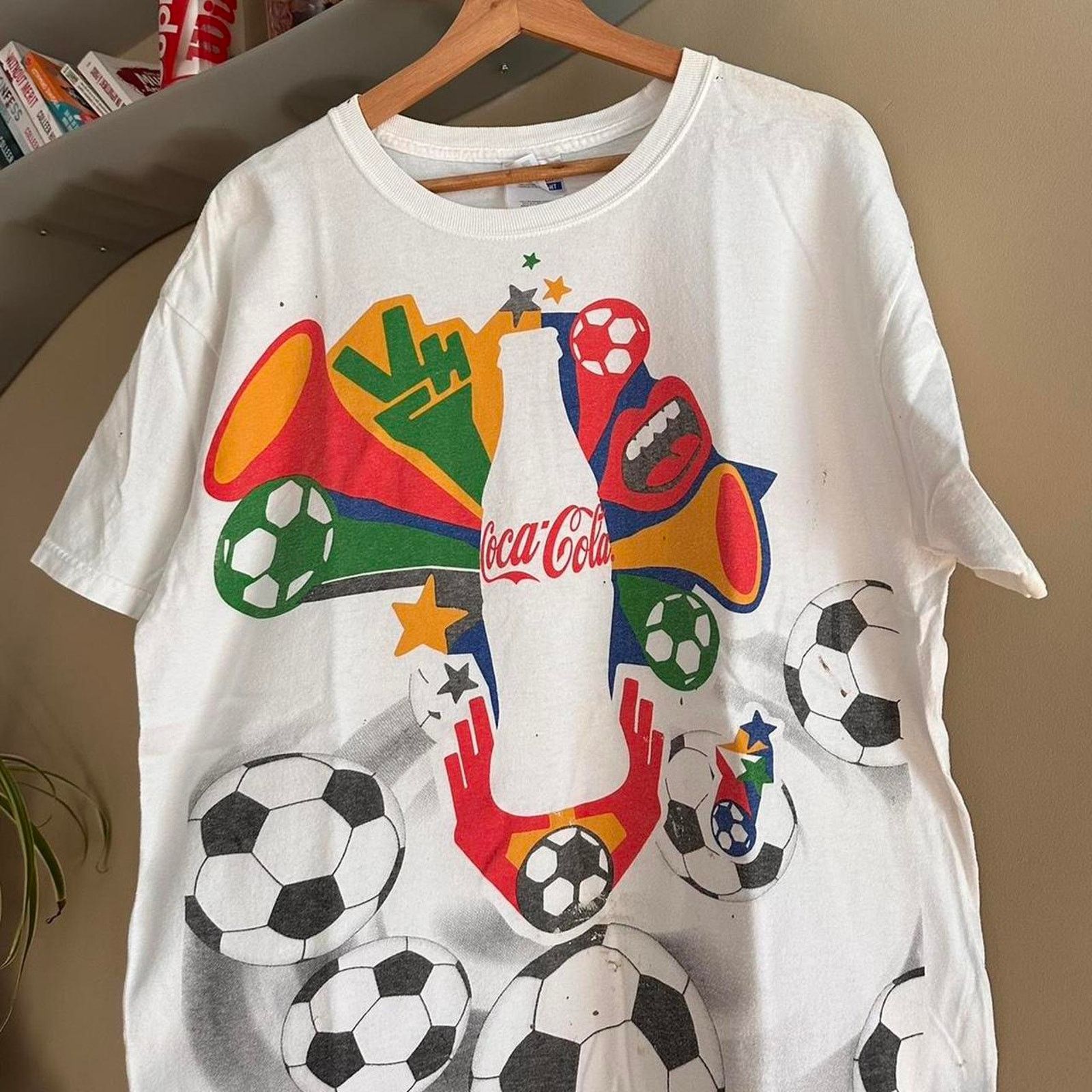 Hanes × Vintage Vintage 2010 World Cup Shirt Size US L / EU 52-54 / 3 - 2 Thumbnail