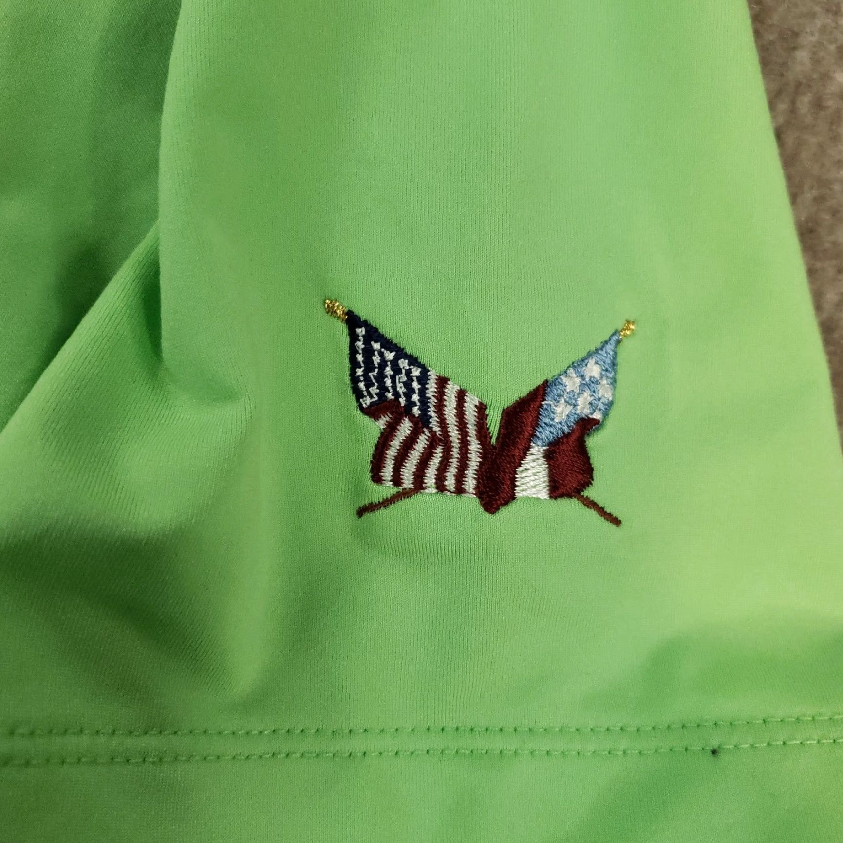 Ralph Lauren Ralph Lauren Polo Mens Large Green Short Sleeve Wicking Stretch Golf Shirt Size US L / EU 52-54 / 3 - 7 Thumbnail