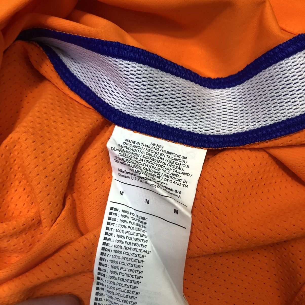 Nike Holland 16/17 player issue home shirt Size US M / EU 48-50 / 2 - 7 Thumbnail