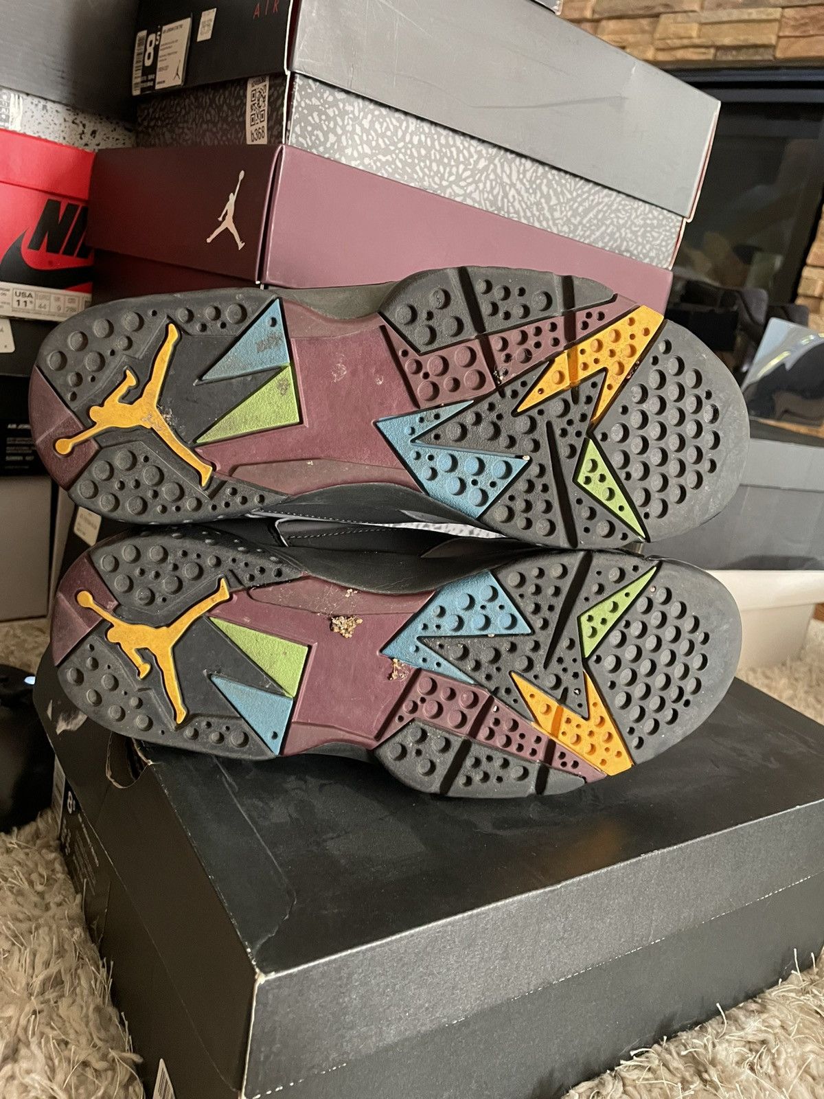 Jordan Brand Jordan 7 Bordeaux 2015 Size US 8.5 / EU 41-42 - 8 Thumbnail