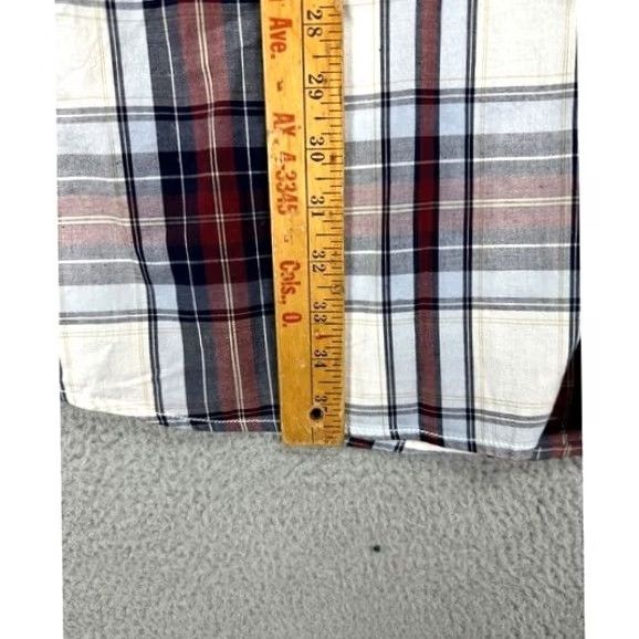 Vintage Buffalo Shirt Mens 3XLT Tall Red White Plaid Button Up Short Sleeve NEW Size US XXL / EU 58 / 5 - 7 Thumbnail