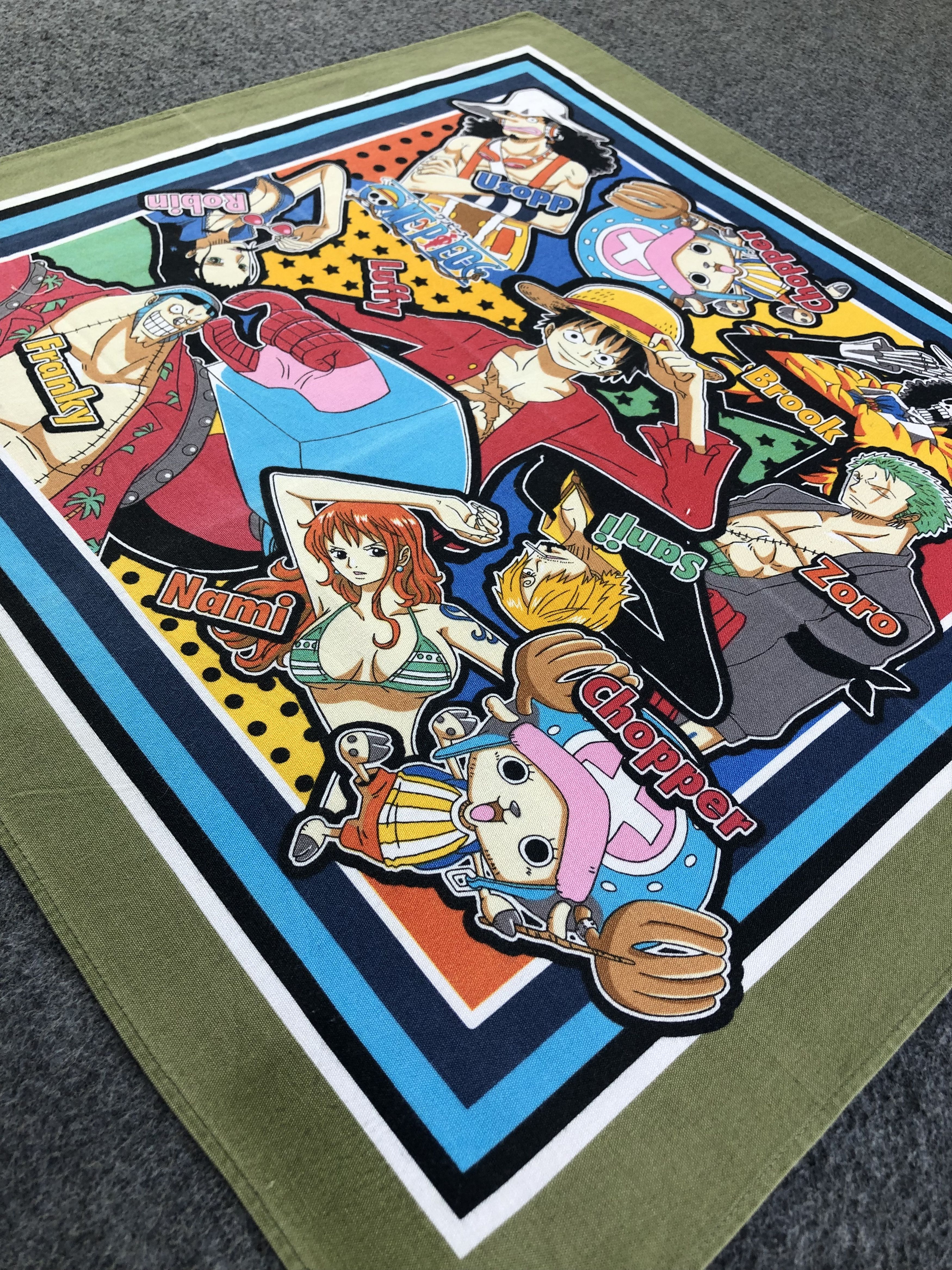 Anime One Piece Handkerchief / Bandana / Neckerchief C374 Size ONE SIZE - 2 Thumbnail