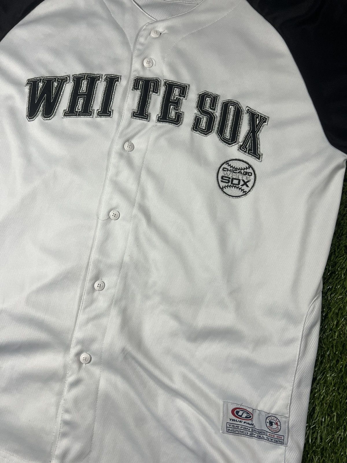 MLB Vintage Chicago White Sox Alternate Blank Baseball Jersey Size US XL / EU 56 / 4 - 2 Thumbnail