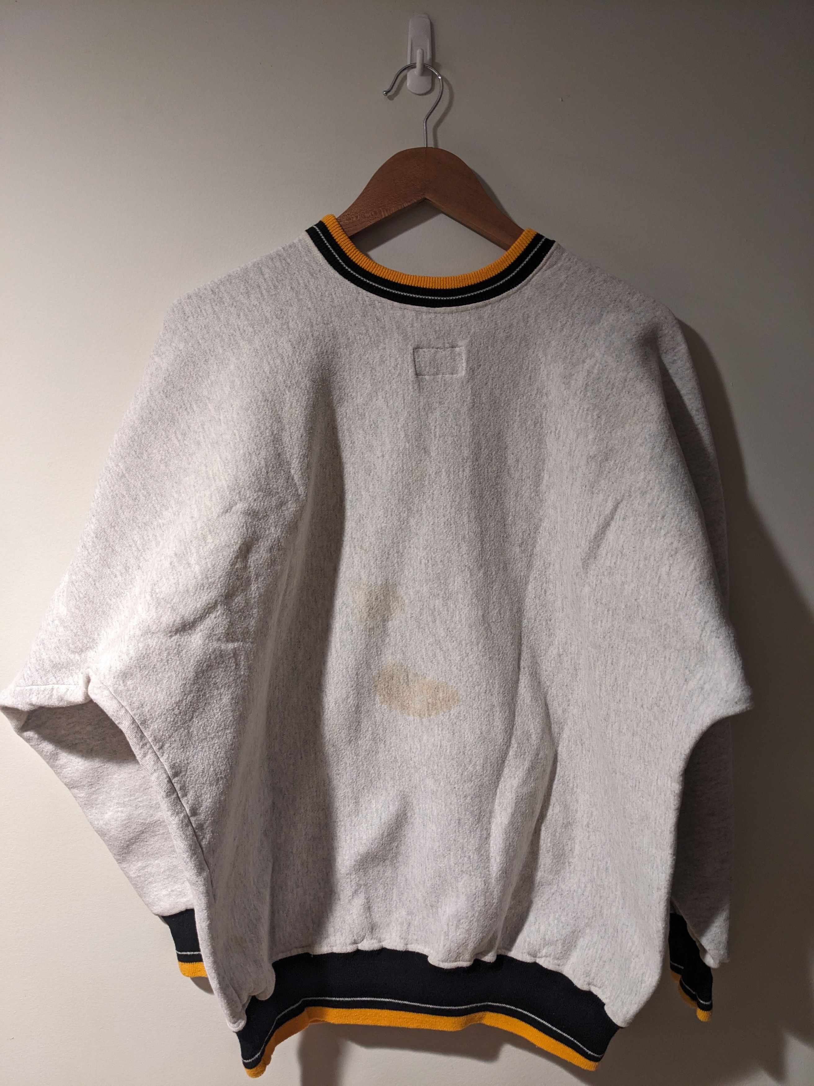 NHL × Vintage Vintage 90s Pittsburgh Penguins NHL Hockey Large Sweatshirt Size US L / EU 52-54 / 3 - 10 Thumbnail