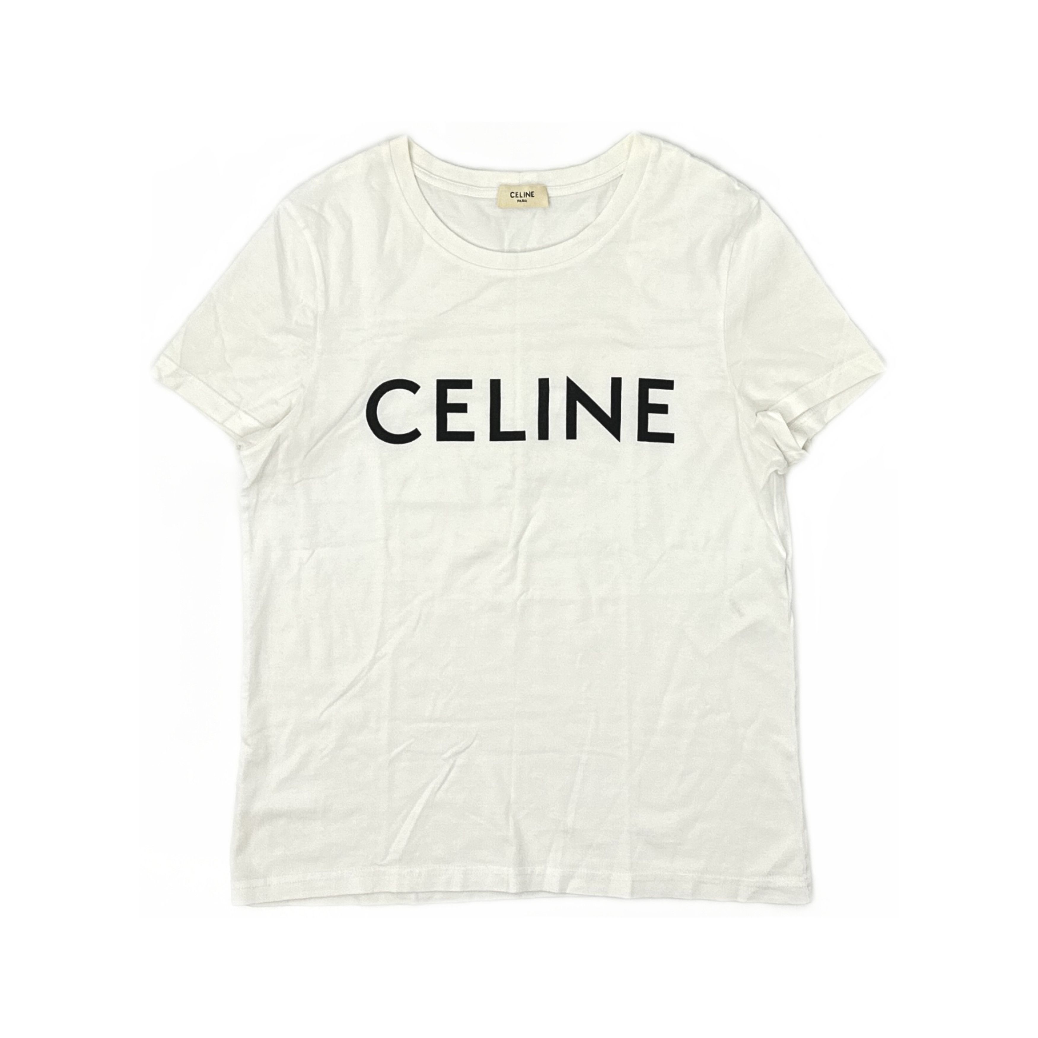 Celine Celine Logo Short Sleeve T-Shirt Size M Size M / US 6-8 / IT 42-44 - 1 Thumbnail