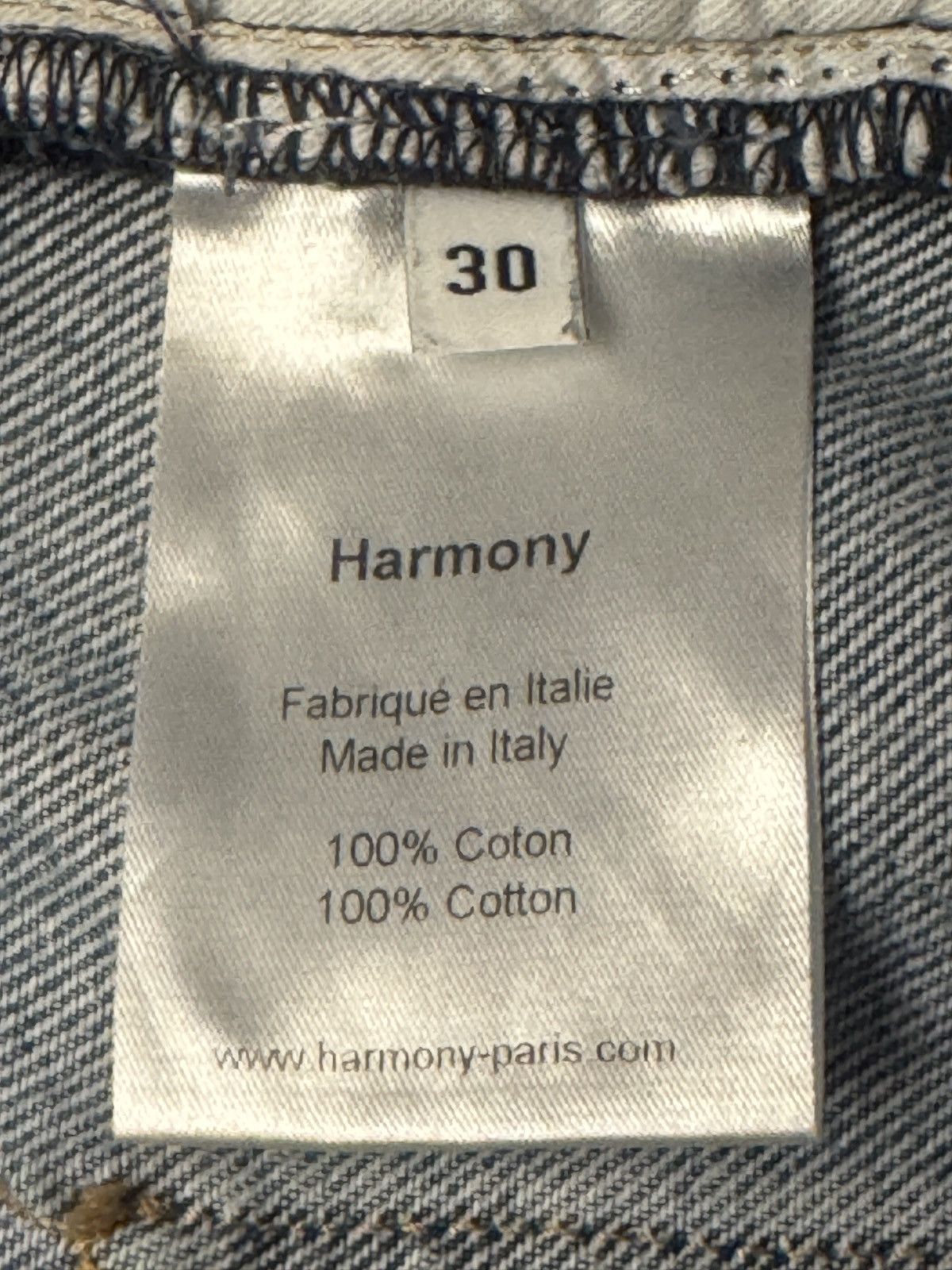 Harmony Paris Dorian Jeans in Blue Denim Size US 30 / EU 46 - 5 Thumbnail